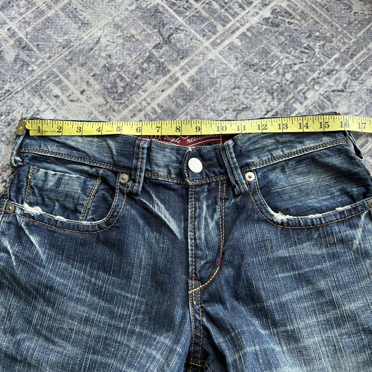 If Six Was Nine Flared Painter Style Liberto Jeans Size US 32 / EU 48 - 12 Thumbnail