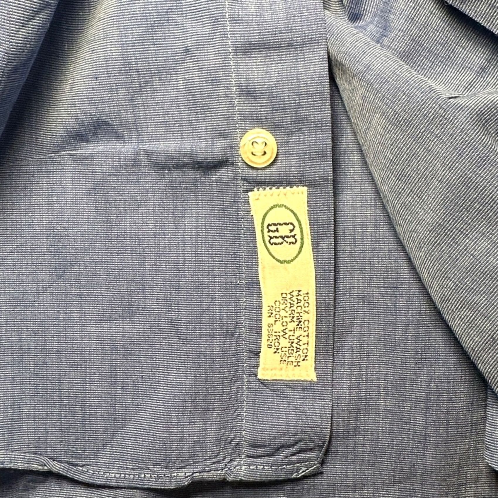 Vintage Gitman Bros Vintage Long Sleeve Button Down 14.5/32 Small Shirt Men Blue 14.5/32 Small Mens Vintage 90s? Size US S / EU 44-46 / 1 - 7 Thumbnail