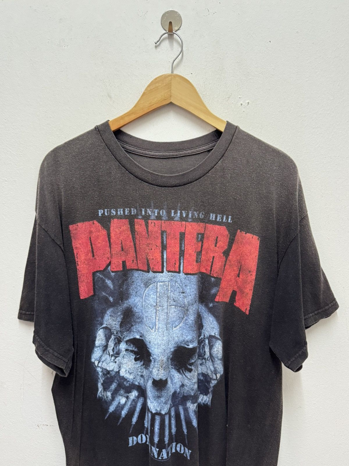 Band Tees Pantera y2k nice faded Size US XL / EU 56 / 4 - 2 Thumbnail