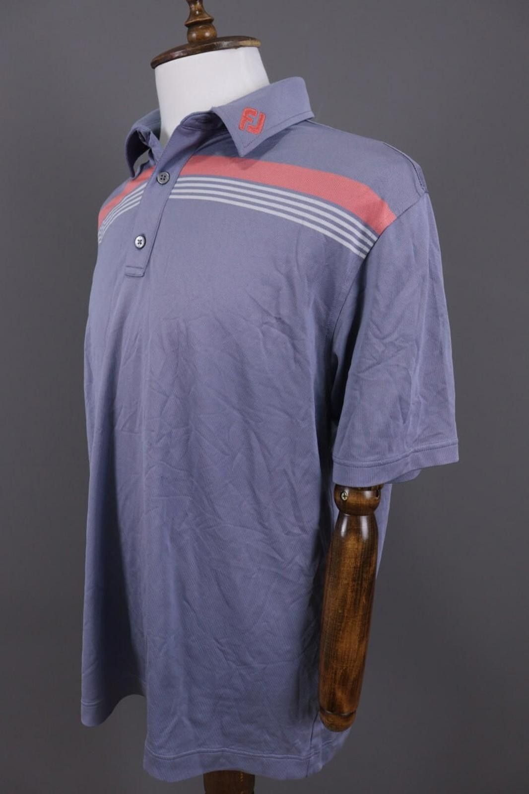 Fjallraven FJ FootJoy Athletic Fit Gray Tennis Polo Shirt Size XXL Size US XXL / EU 58 / 5 - 5 Thumbnail