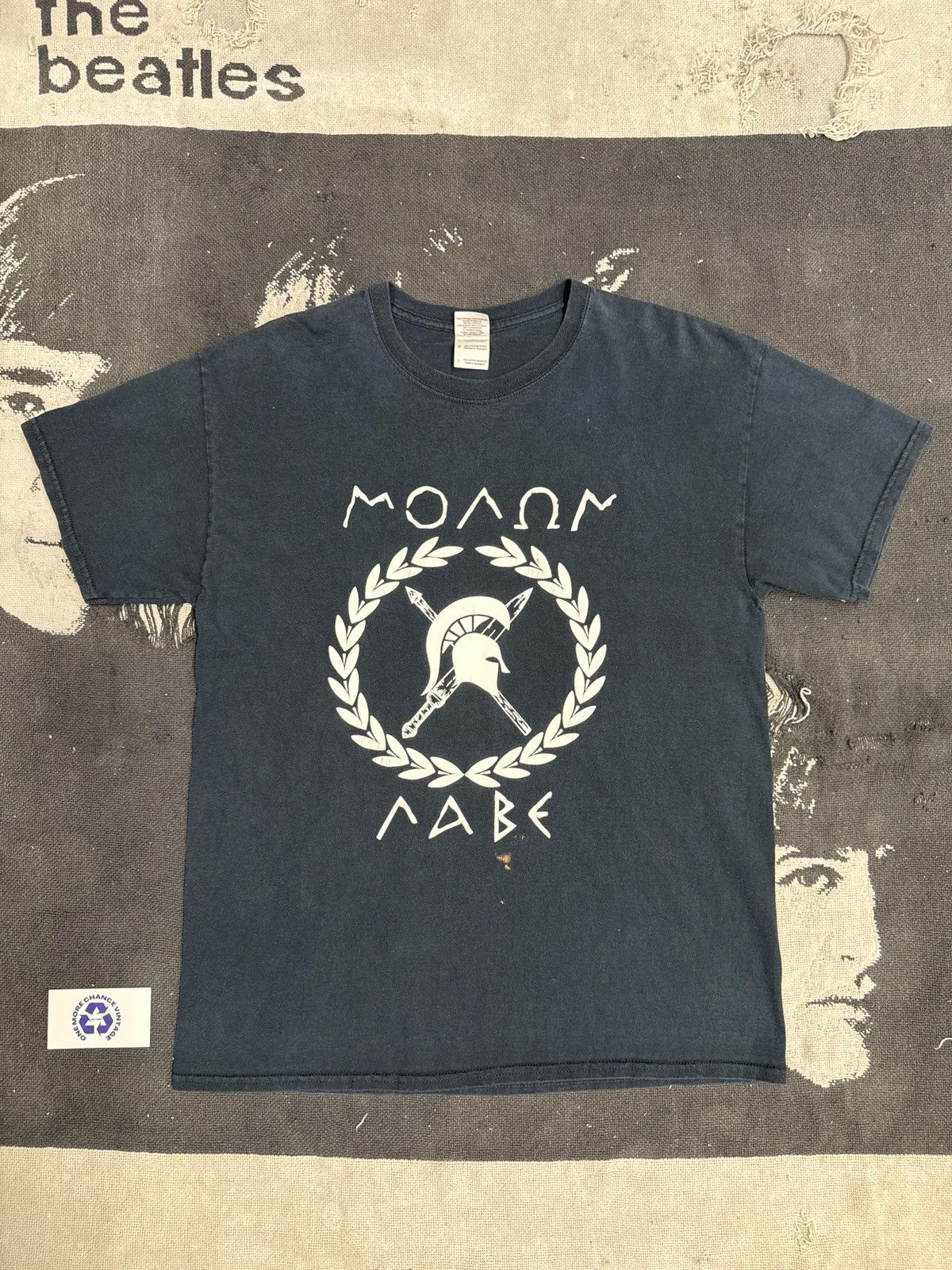 Vintage Army Gladiator Vintage Y2K Navy T-Shirt Size US L / EU 52-54 / 3 - 1 Thumbnail