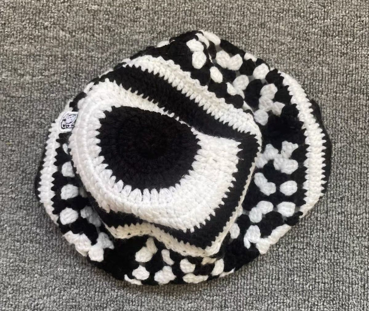 Billionaire Boys Club BBC ICECREAM Openwork Knitted Bucket Hat Size ONE SIZE - 4 Thumbnail