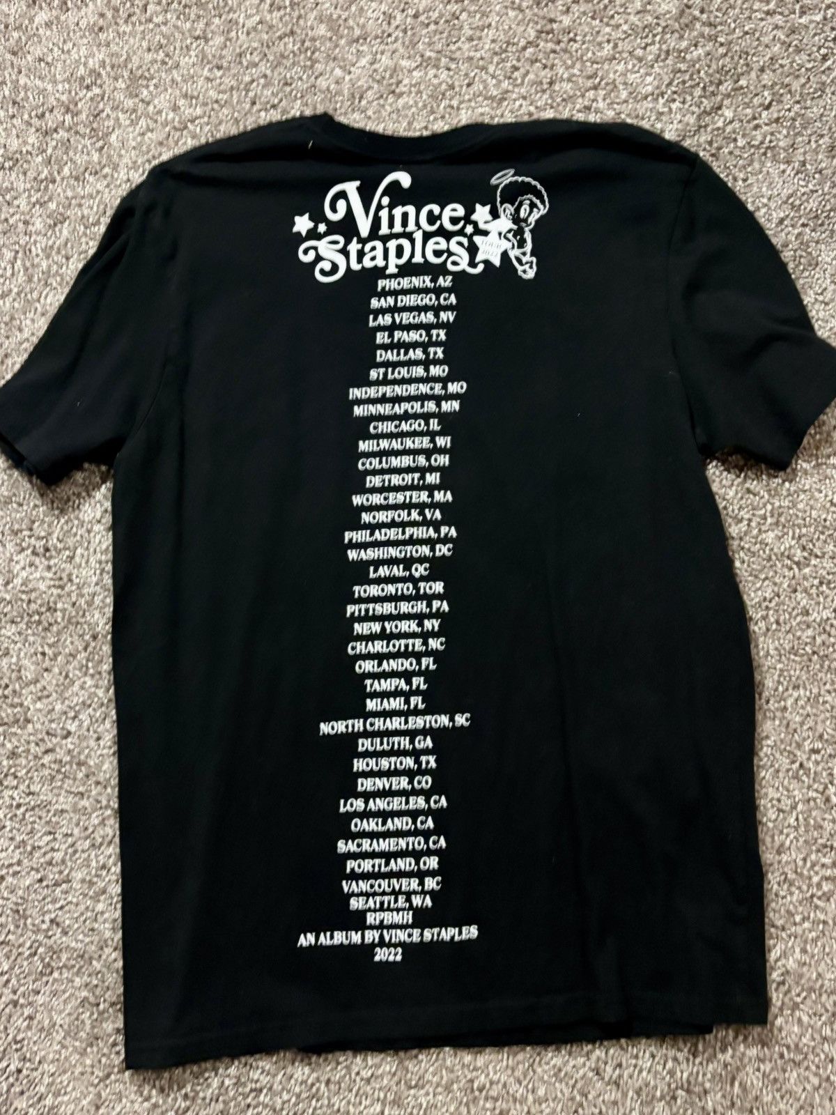Vince Staples Vince Staples CMIYGL Tour Tee Size US L / EU 52-54 / 3 - 2 Thumbnail