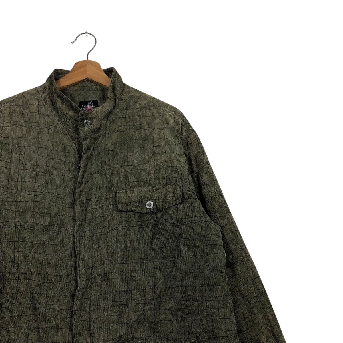 Japanese Brand Capo Di Pazzo Minimalist Stand-Neck Quilted Coat Size US L / EU 52-54 / 3 - 7 Thumbnail