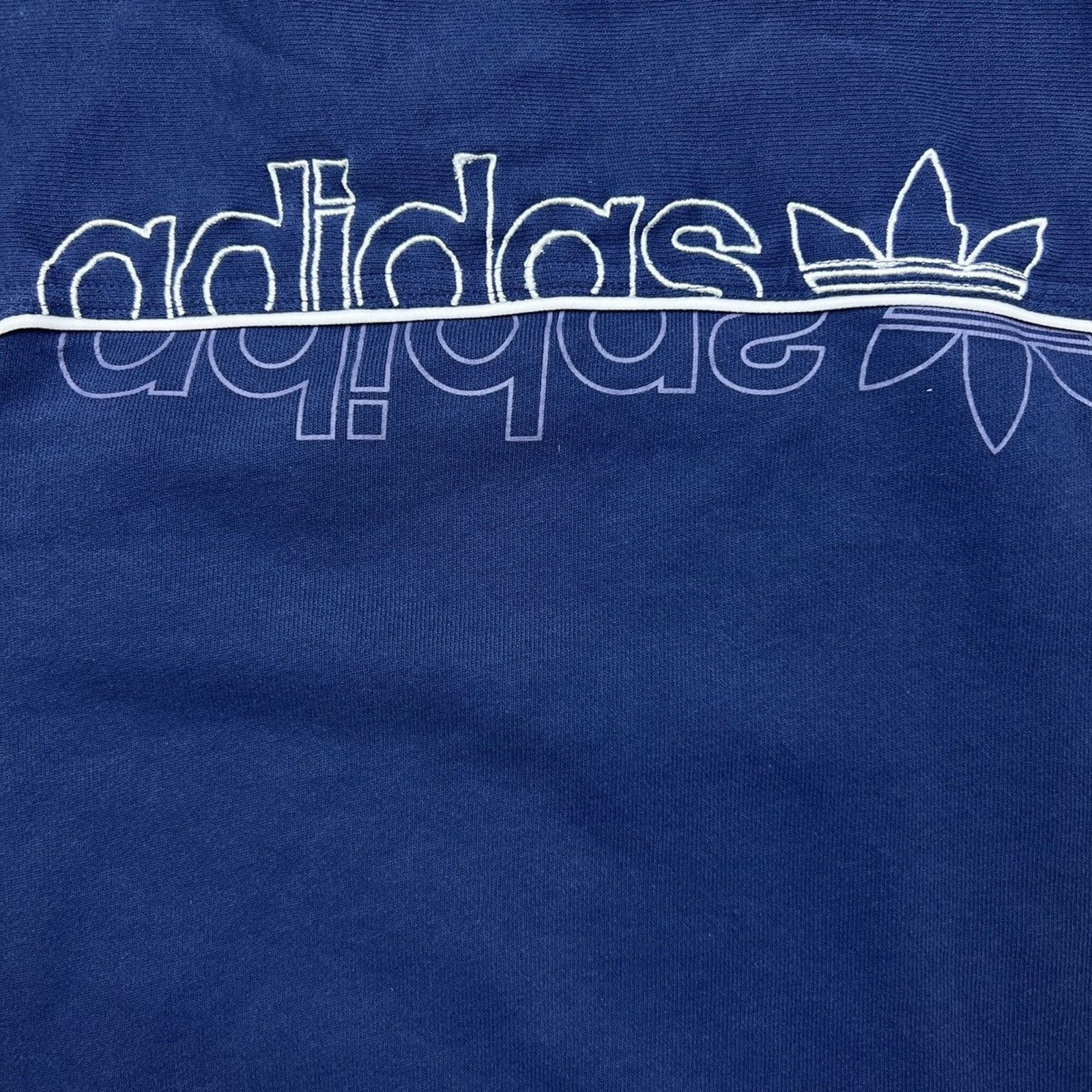 Adidas × Vintage Adidas Originals Sweatshirt Trefoil Spell Out Pullover Crew Size US S / EU 44-46 / 1 - 5 Thumbnail