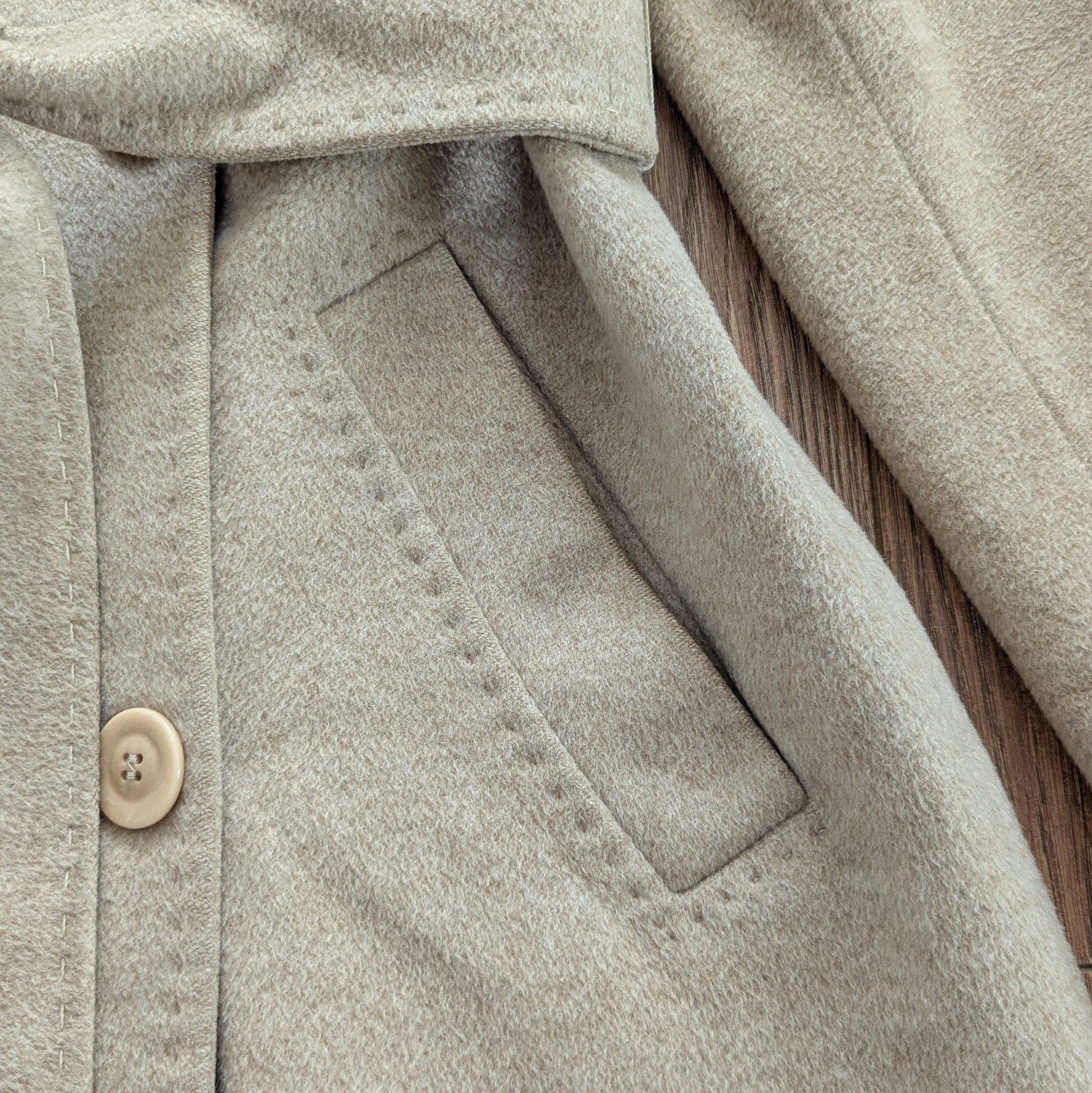 Max Mara MAX MARA Studio Double-Breasted Wool Coat MadeInItaly Luxury Size M / US 6-8 / IT 42-44 - 5 Thumbnail