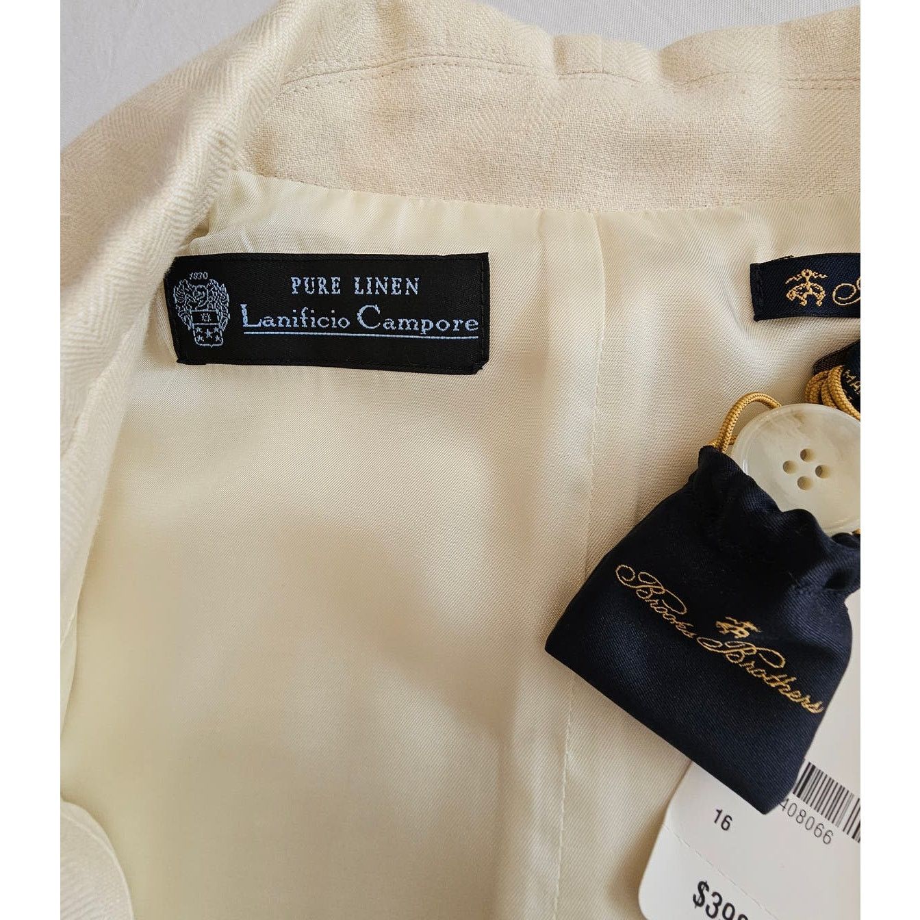 Brooks Brothers Brooks Brothers Lanificio Campore Pure Linen Shirt Dress 16 Size XXL / US 16-18 / IT 52-54 - 13 Thumbnail