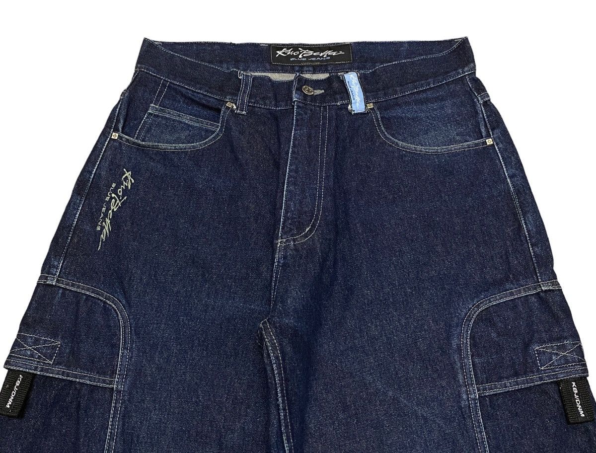 Rap Tees Rare Design Vintage Brand Kno Betta Rapper Baggy Jeans 1990s Size US 34 / EU 50 - 3 Thumbnail