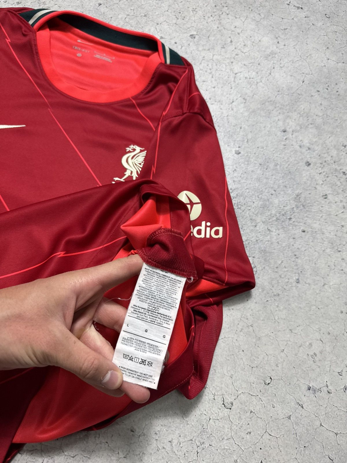 Nike Nike FC Liverpool 2021/2022 Vintage Soccer Jersey Size US L / EU 52-54 / 3 - 10 Thumbnail