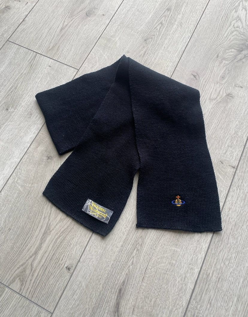 Other Vintage Vivienne Westwood Saturn Orb Logo Scarf Y2K Os Size ONE SIZE - 4 Thumbnail