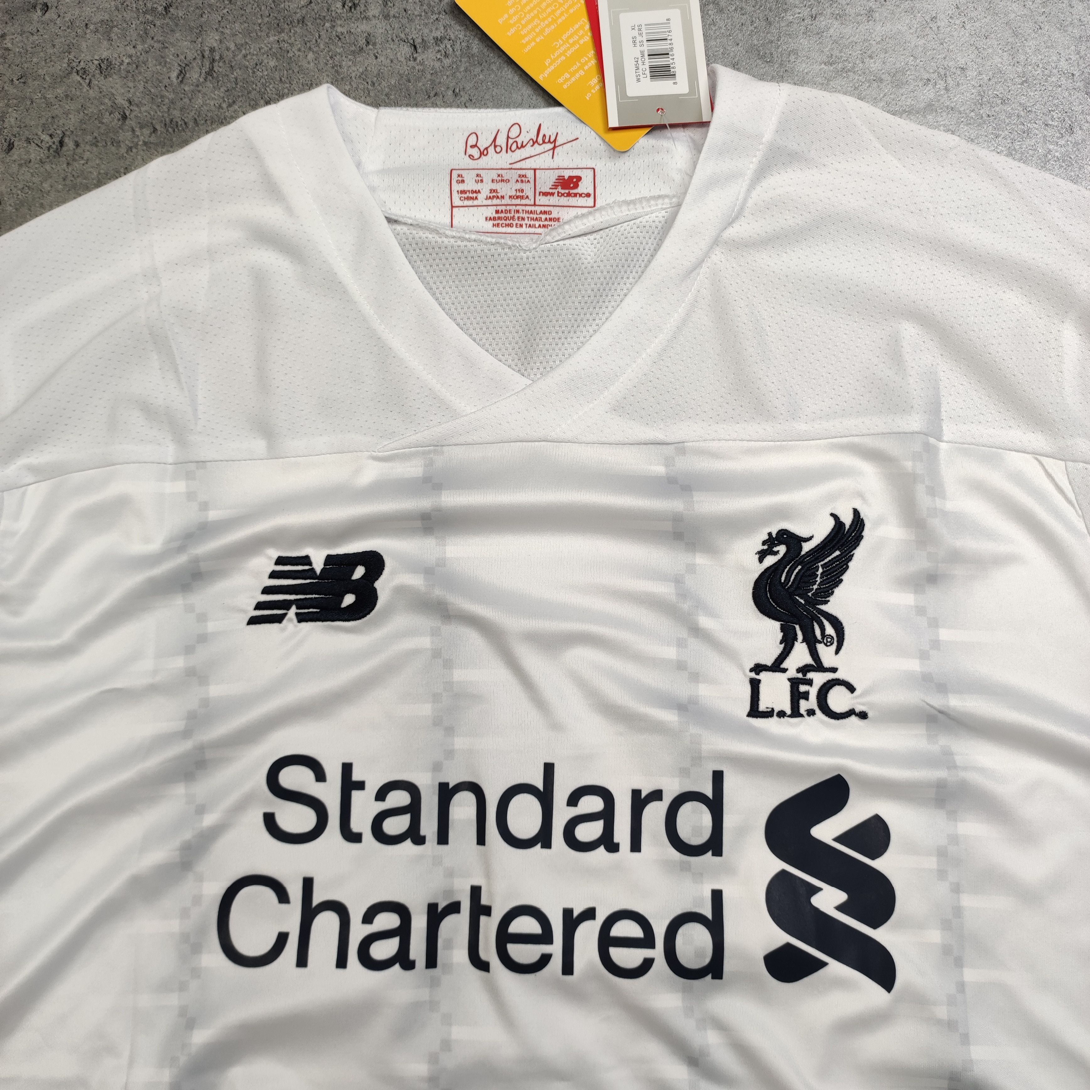 Vintage RARE 2019/20 Liverpool FC #10 Mane Away NewBalance Jersey Size US XL / EU 56 / 4 - 5 Thumbnail