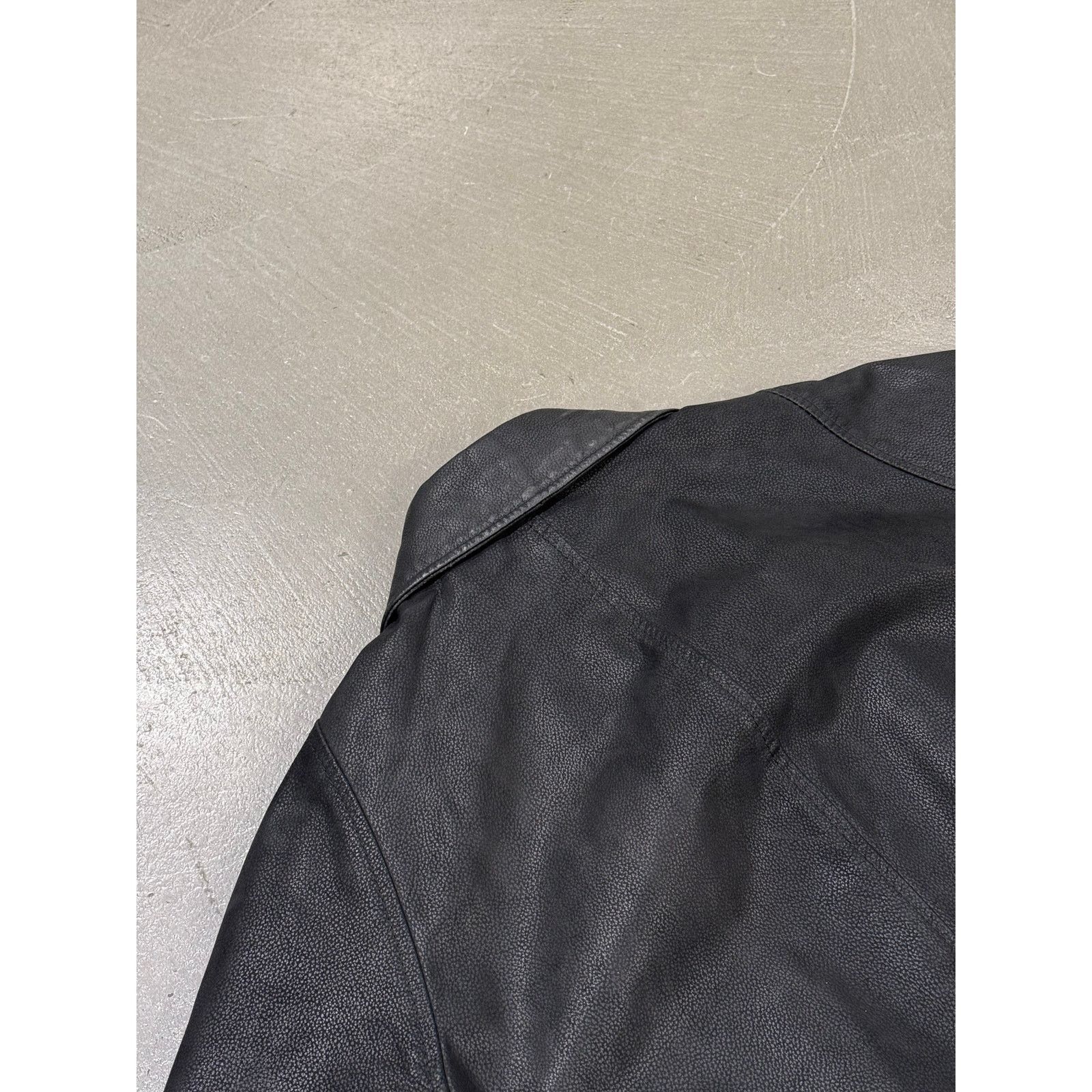 Gianfranco Ferre 1990s Gianfranco Ferré heavy leather coat Size US M / EU 48-50 / 2 - 4 Thumbnail