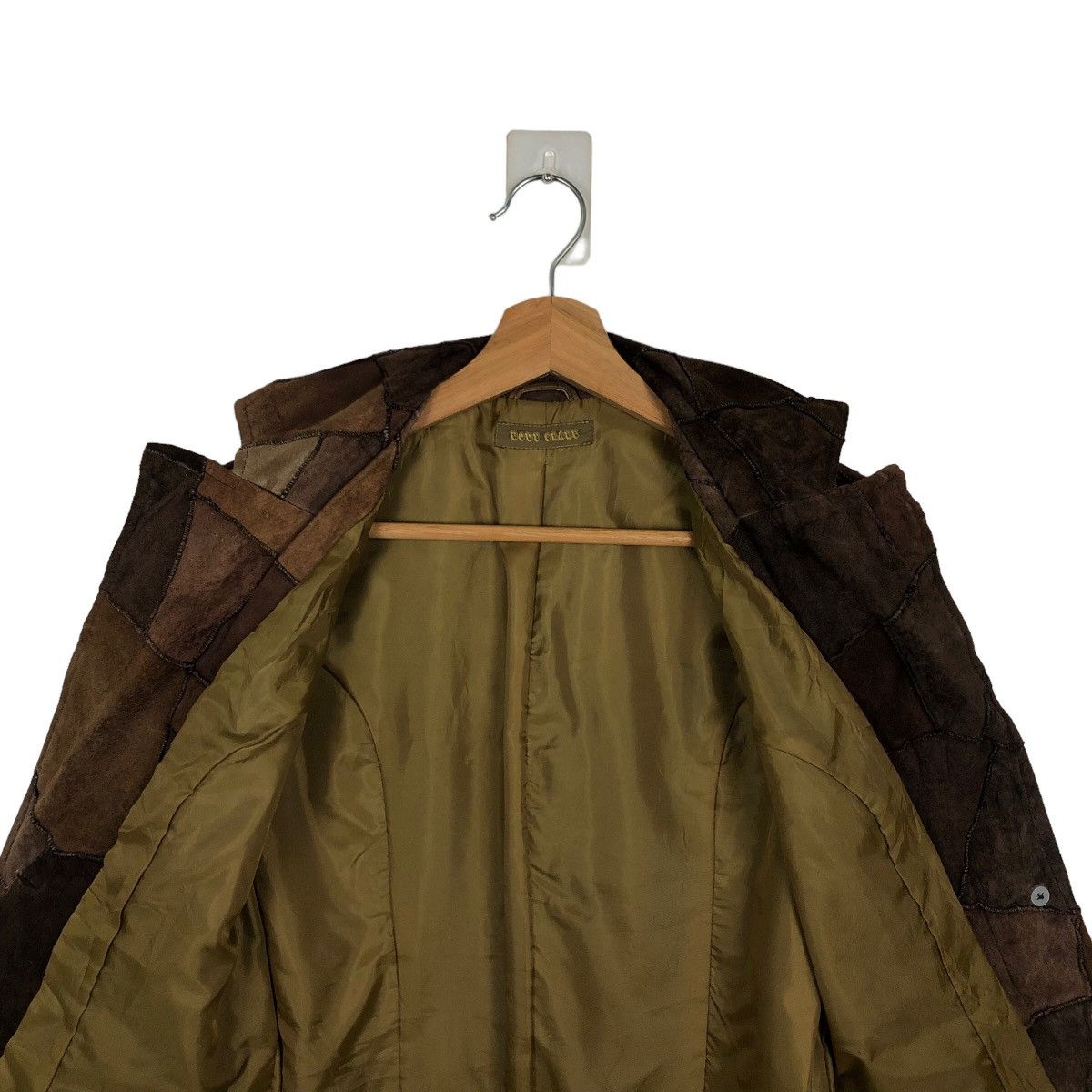 Japanese Brand 🔥90s VINTAGE SOFT LEATHER JACKET BODY SHAKE JAPAN PATCHWORK Size US M / EU 48-50 / 2 - 10 Thumbnail