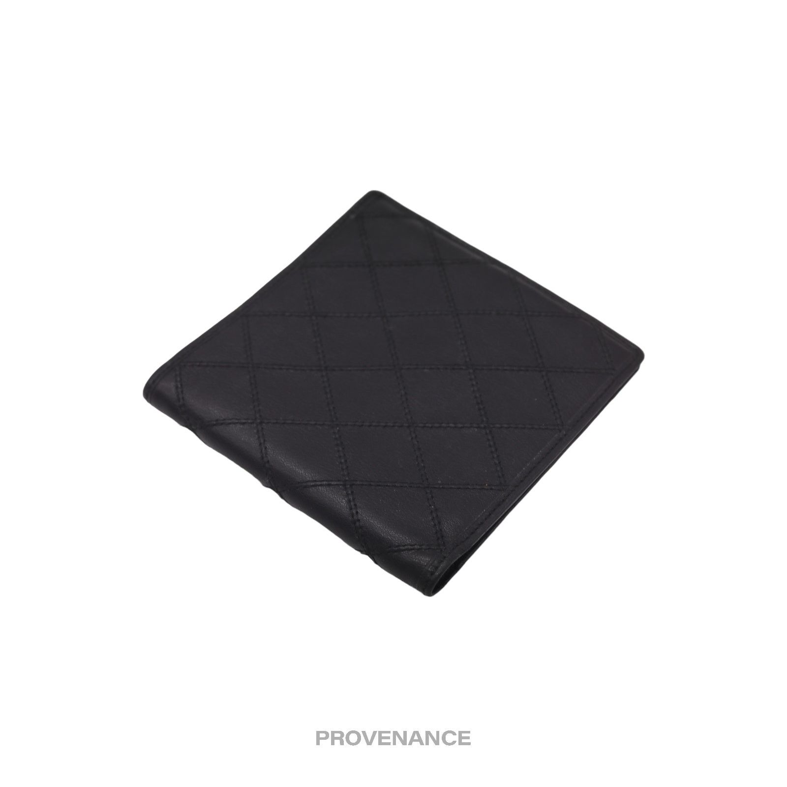 Chanel 🔴 Chanel 8CC Bifold Wallet - Black Quilted Calfskin Size ONE SIZE - 3 Thumbnail