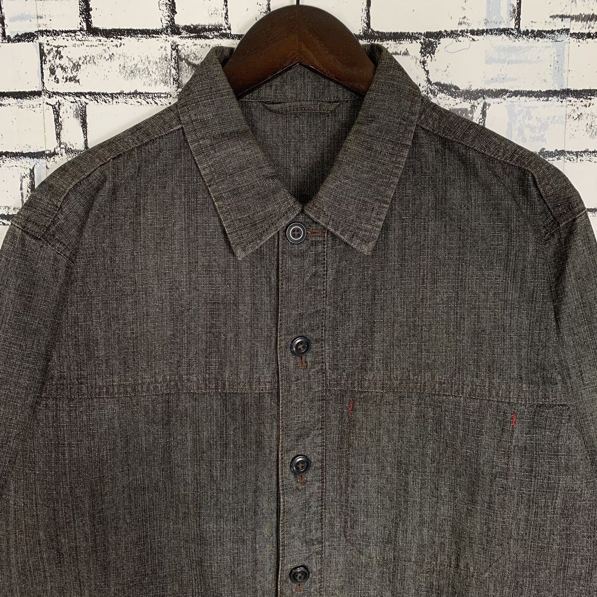 Yohji Yamamoto Sacsny Y’saccs Jacket Jean Denim Jacket Size US M / EU 48-50 / 2 - 2 Thumbnail