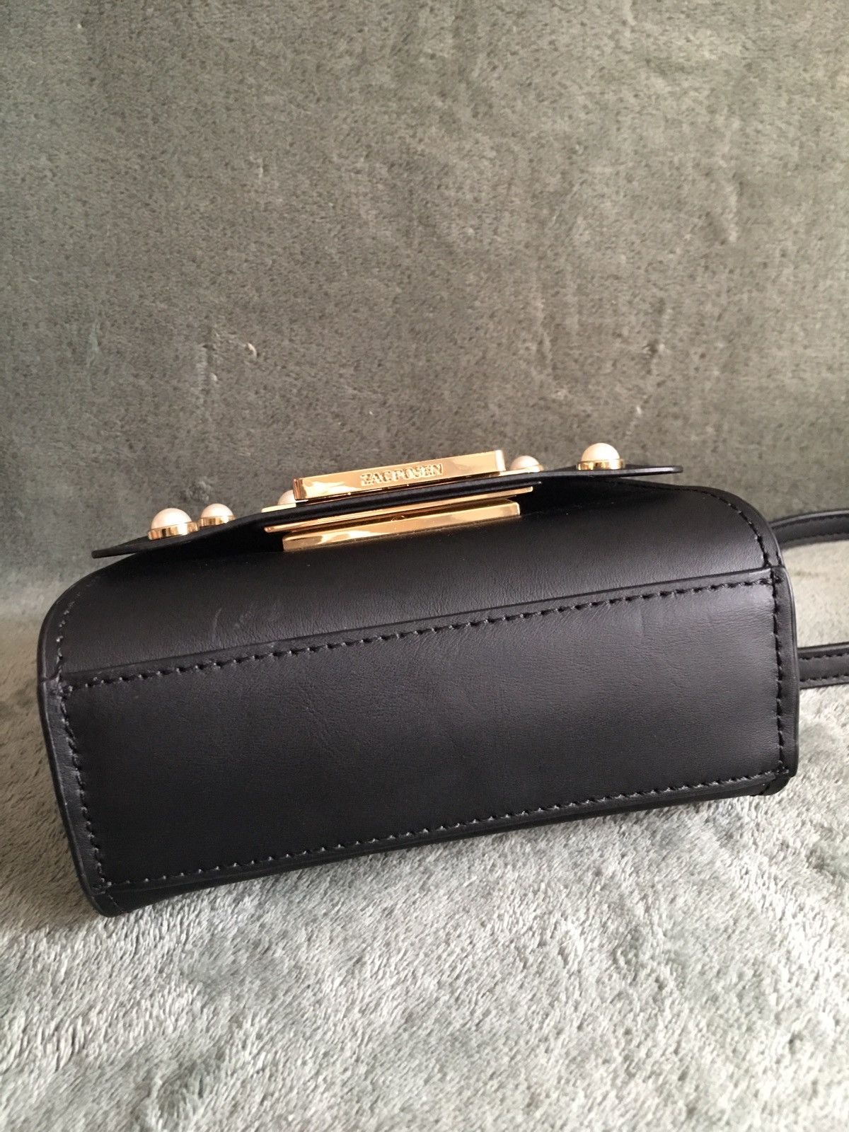 Zac Posen ZAC POSEN Eartha Pearl Mini Chain Shoulder Bag Size ONE SIZE - 10 Thumbnail