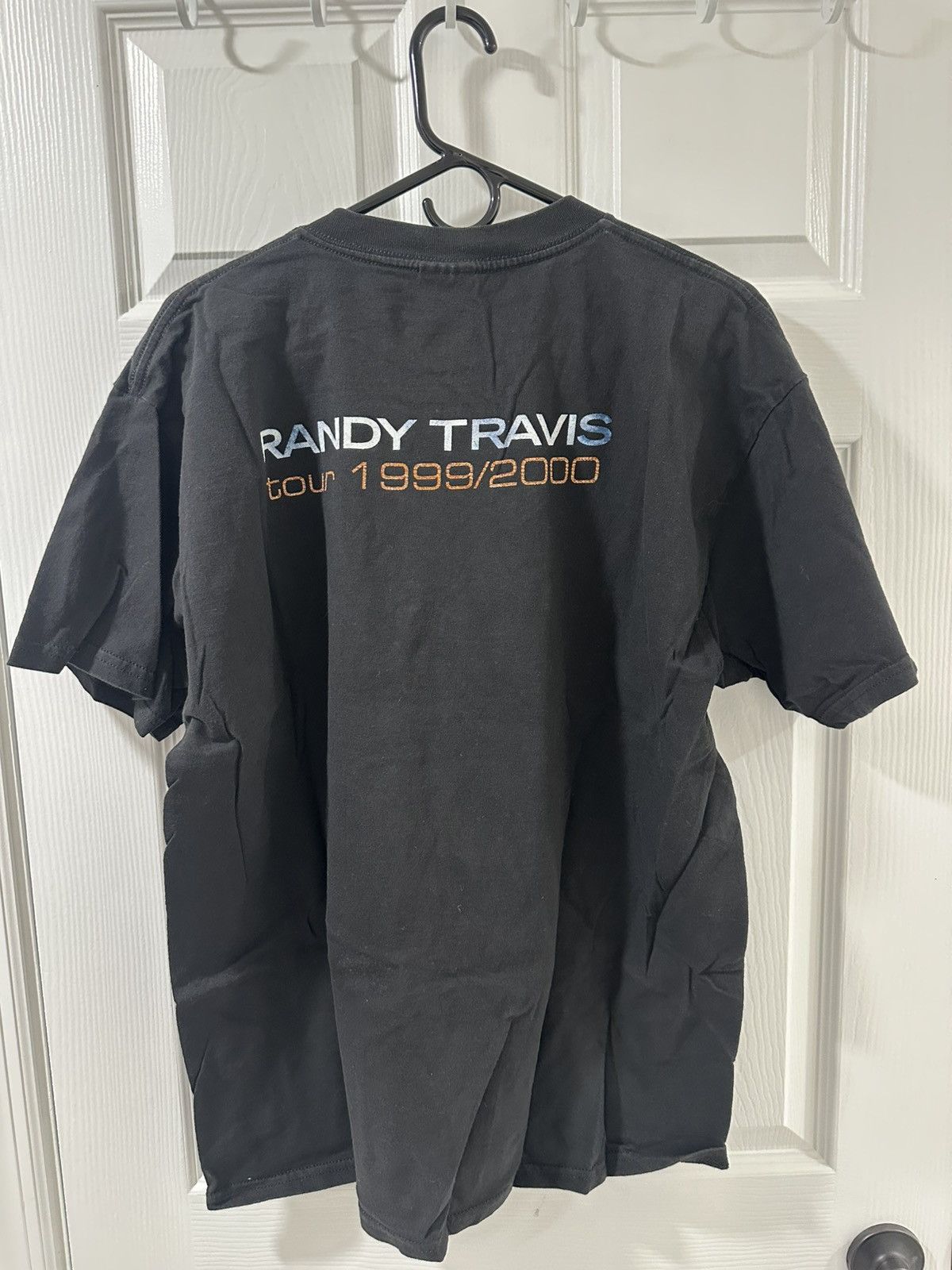 Other Vintage Randy Travis T Shirt Y2K 2000 Made Of Stone Tour Size US XL / EU 56 / 4 - 2 Thumbnail