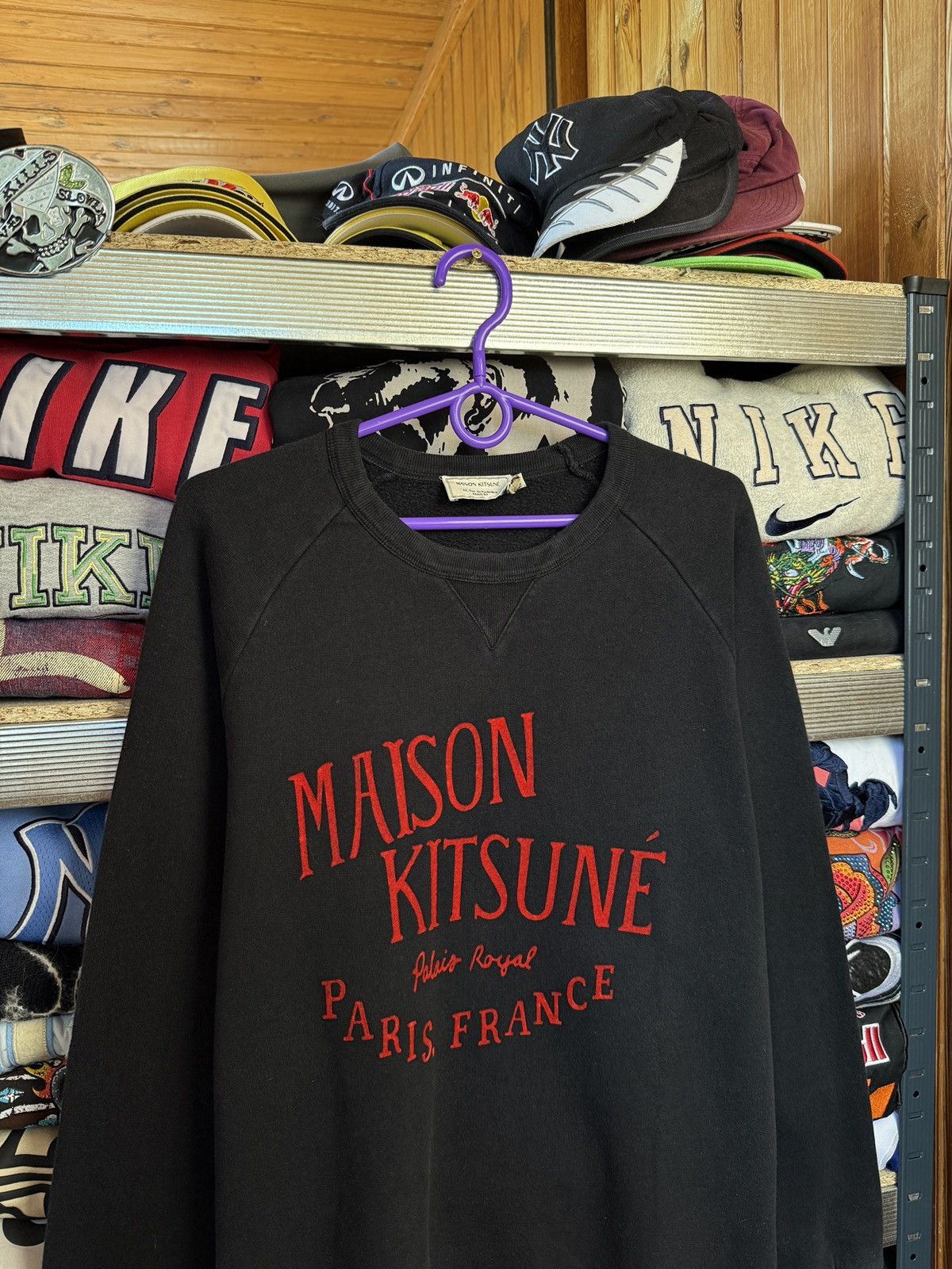 Designer Vintage Maison Kitsune Sweatshirt Size US M / EU 48-50 / 2 - 3 Thumbnail