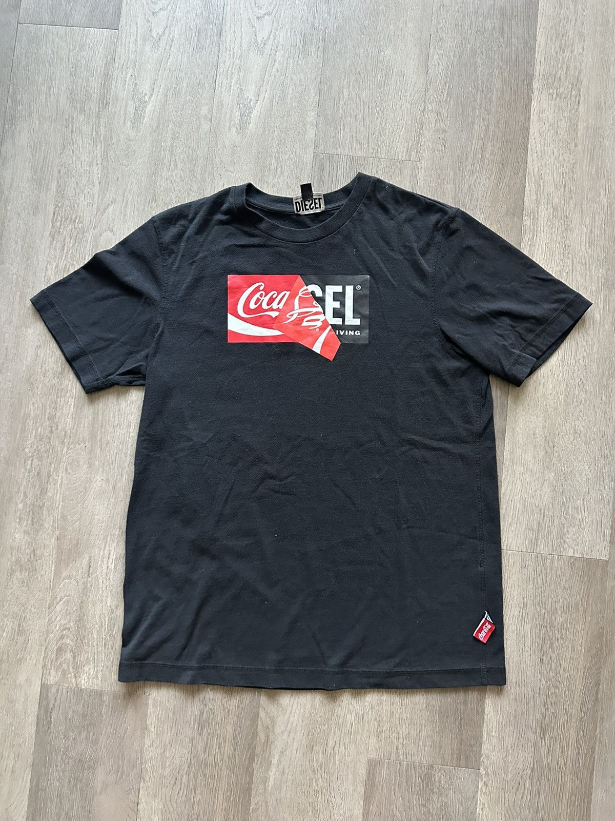 Coca Cola × Diesel Diesel x Coca Cola Black Tee Size US S / EU 44-46 / 1 - 1 Thumbnail