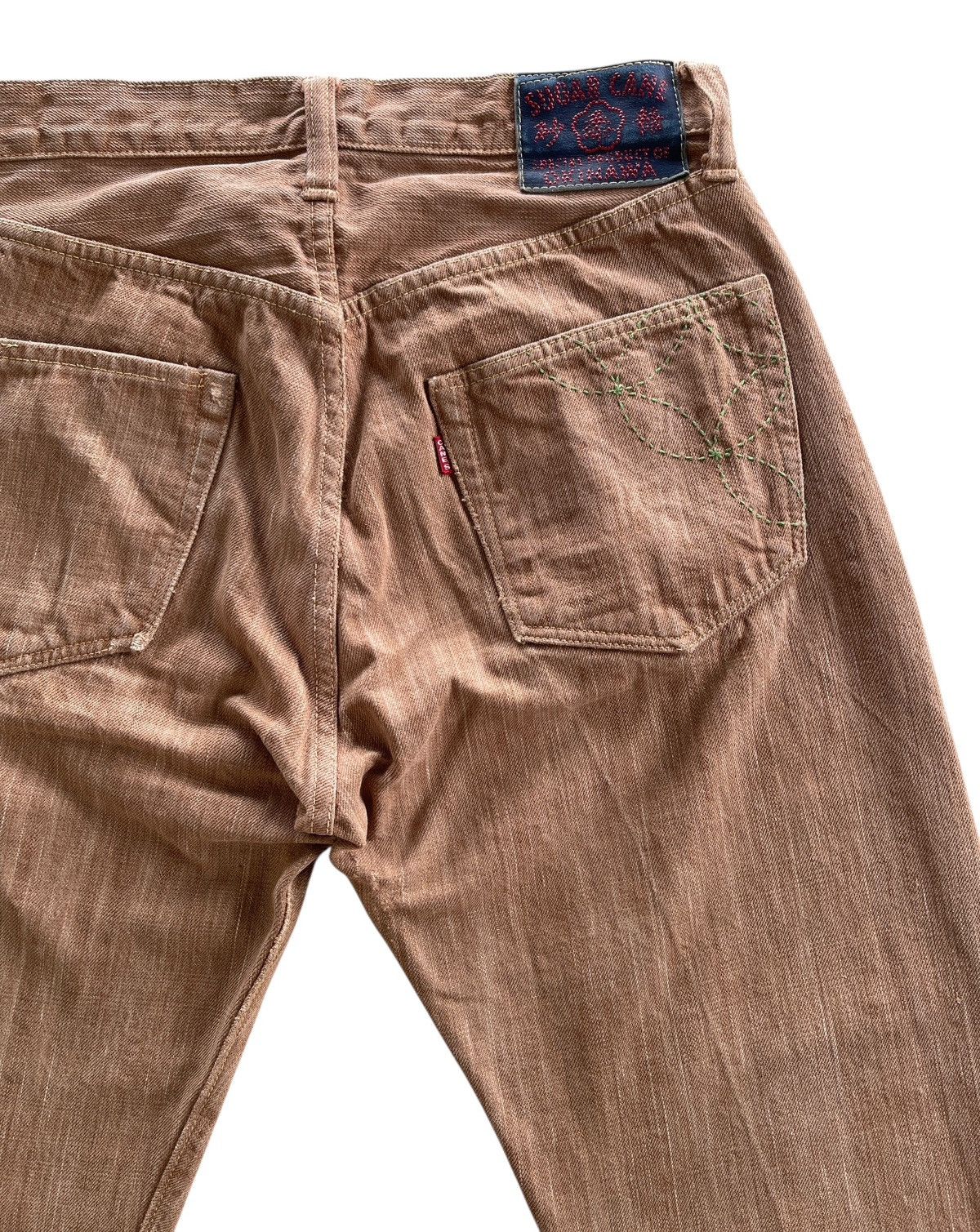 Sugar Cane Sugar Cane Okinawa Distressed Toyo Enterprise Denim Size US 29 - 9 Thumbnail