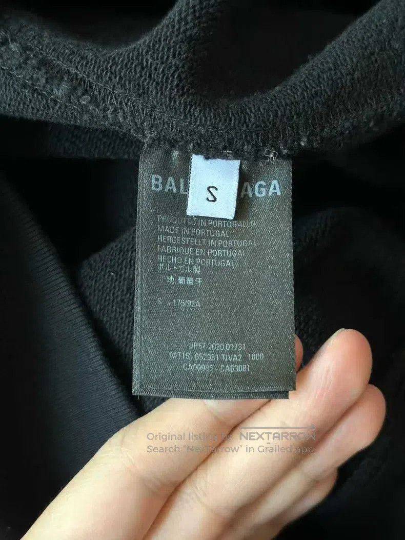 Balenciaga Balenciaga Black Portrait Hoodie Size US S / EU 44-46 / 1 - 4 Thumbnail