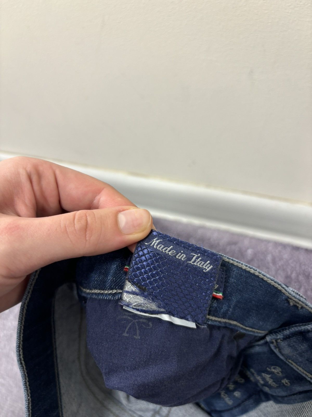 Jacob Cohen Jacob Cohen Women’s Italian Premium Blue Tapered Denim Jeans Size 25" / US 0 / IT 36 - 10 Thumbnail