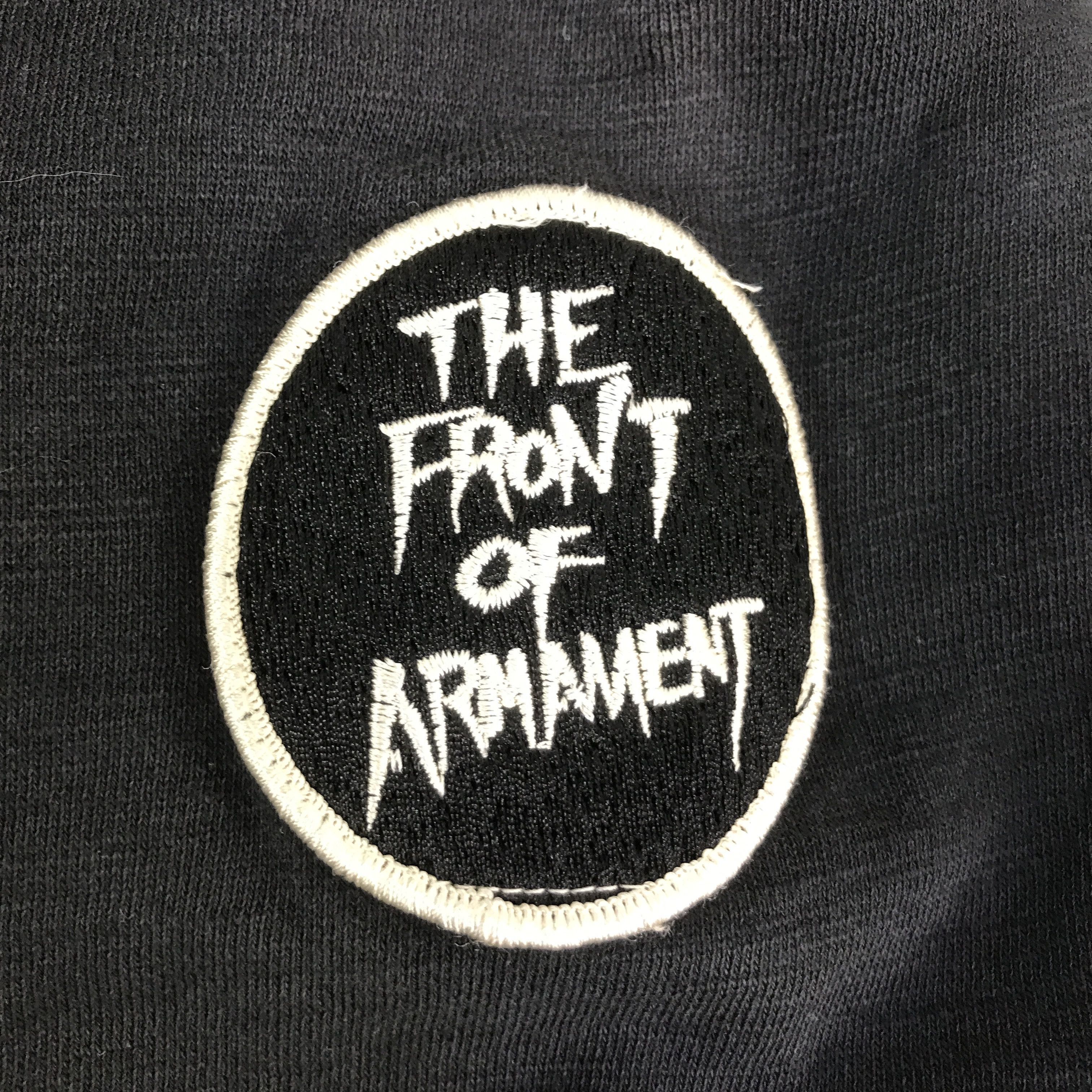 Japanese Brand T.F.O.A SKULL DISTRESSED HOODIES FADED K100B10 Size US M / EU 48-50 / 2 - 10 Thumbnail