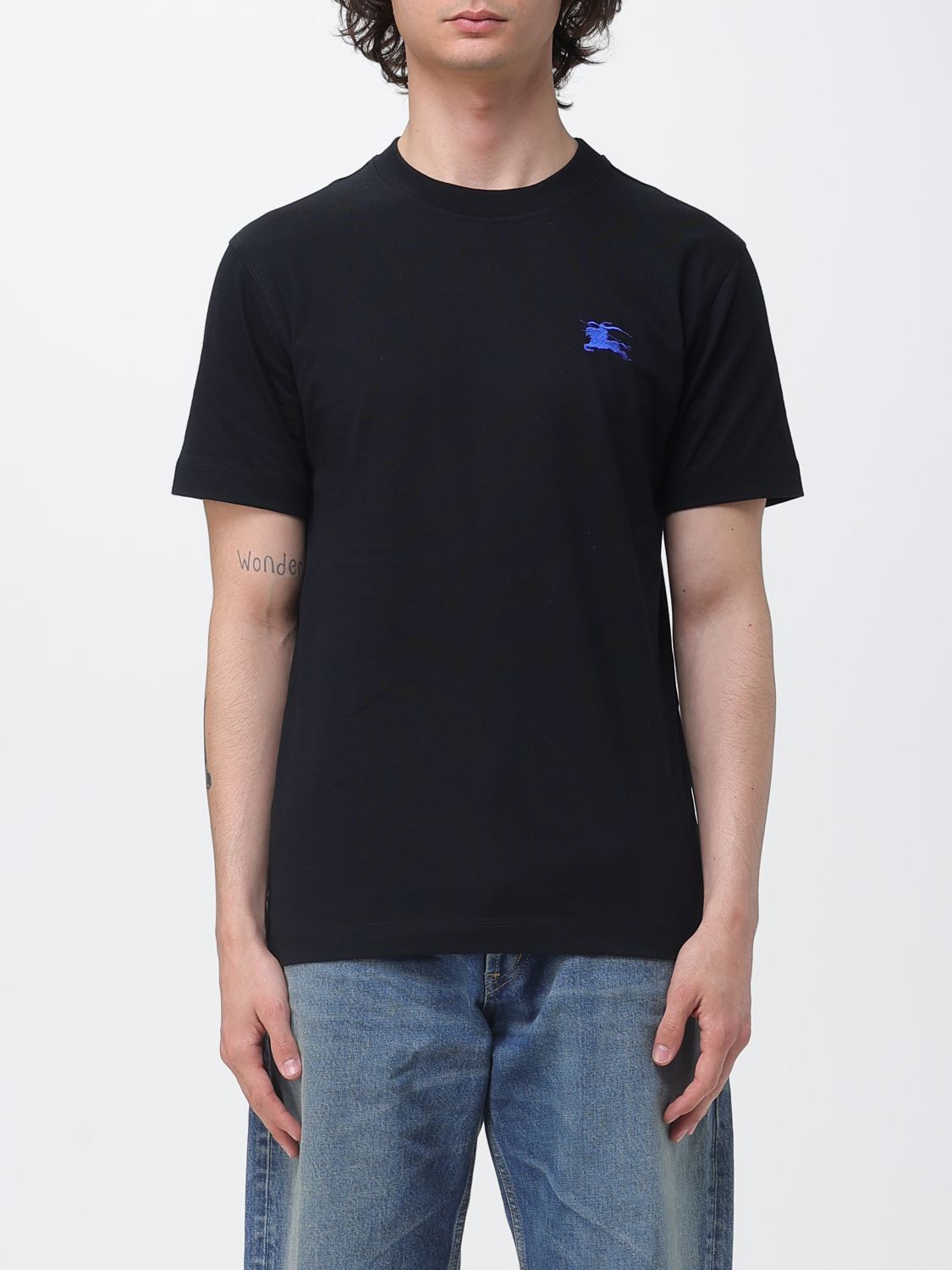 Burberry Burberry T-Shirt Men Black Size US M / EU 48-50 / 2 - 1 Thumbnail