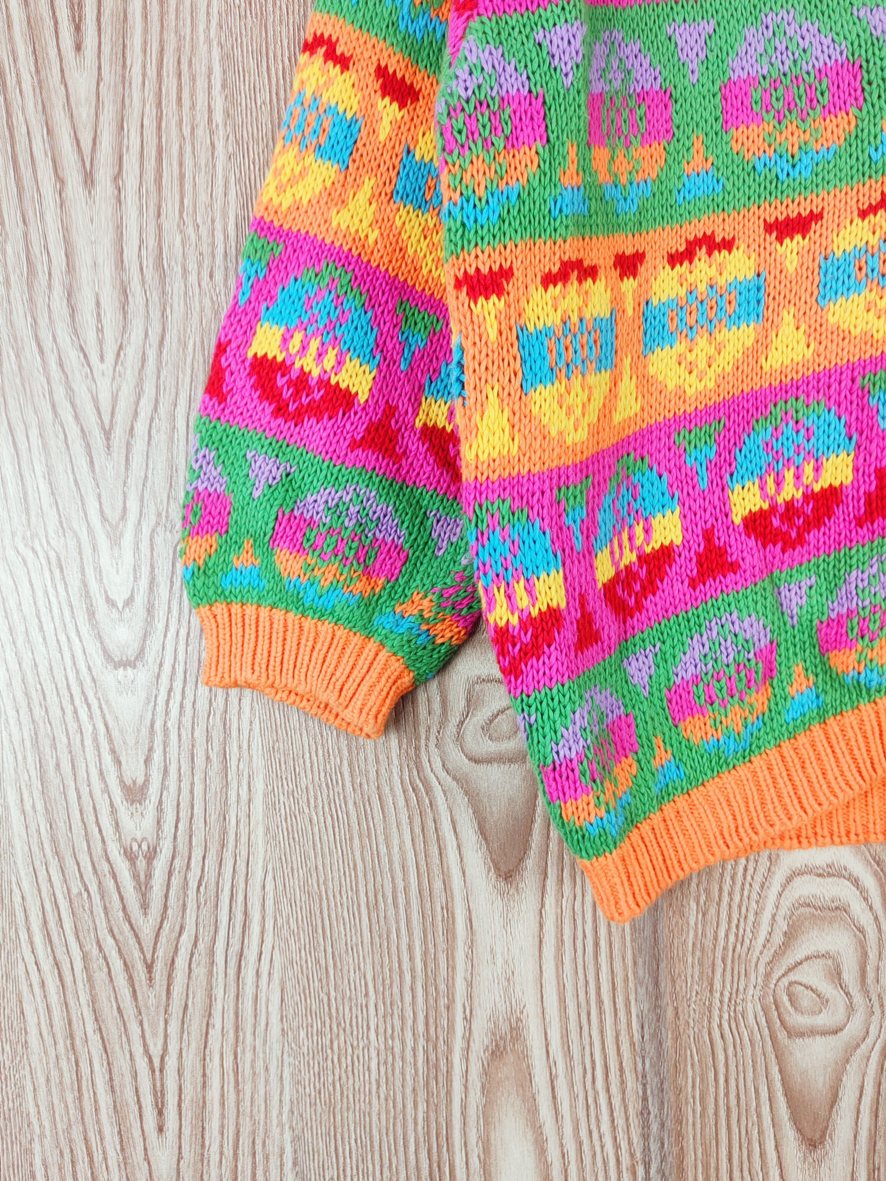 United Colors Of Benetton D United Colors of Benetton Orange Knitwear Cardigans #W670 Size US S / EU 44-46 / 1 - 4 Thumbnail