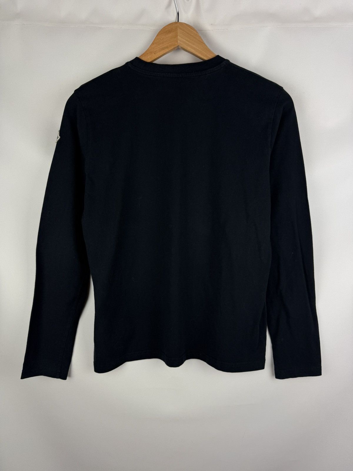 Moncler Moncler Kids Teens Big Logo Long Sleeve T Shirt Size 14A Size US XXS / EU 40 - 20 Thumbnail