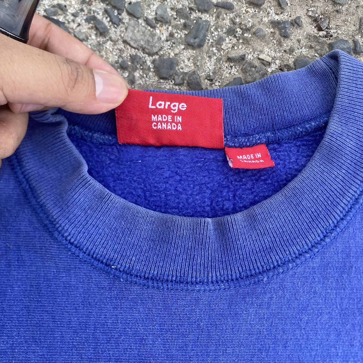 Supreme 2007 Supreme x Mark Gonzales Crewneck Size US L / EU 52-54 / 3 - 4 Thumbnail