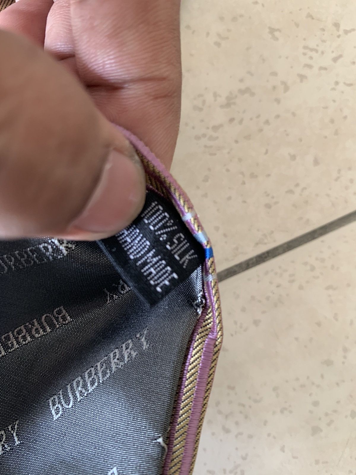 Burberry × Designer Burberry tie new with tag Size ONE SIZE - 5 Thumbnail