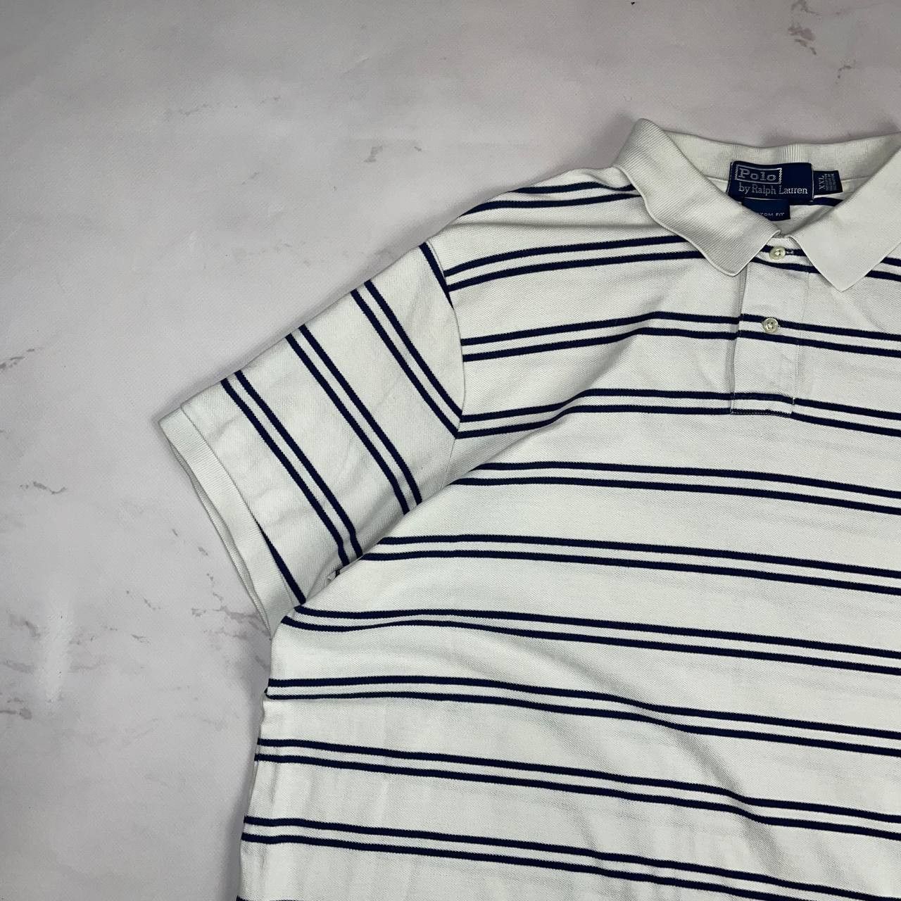 Polo Ralph Lauren Crazy Vintage Y2K/2000s Striped Polo Ralph Lauren t-Shirt Size US XXL / EU 58 / 5 - 5 Thumbnail