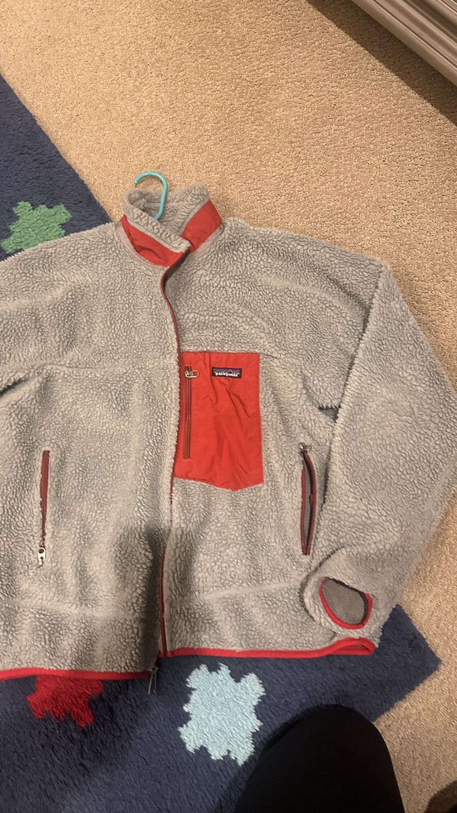 Patagonia Patagonia Retro X Deep Pile Jacket Grey Men’s Large Vintage Size US L / EU 52-54 / 3 - 3 Thumbnail