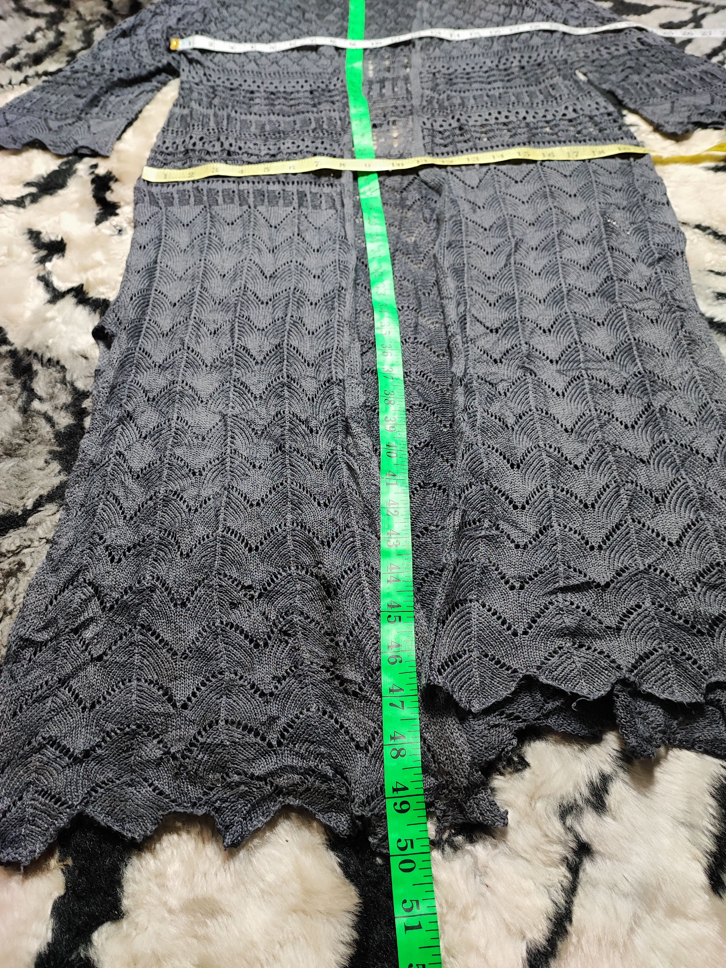 14th Addiction × Hysteric Glamour × URBAN RESEARCH DOORS Open Knitted Fishnet Grunge sweater Size ONE SIZE - 17 Thumbnail
