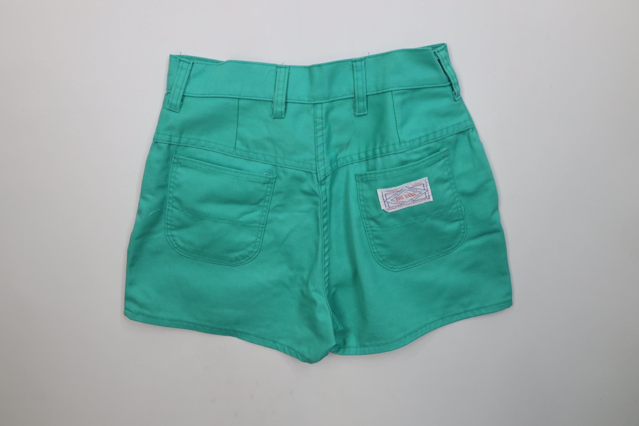 Vintage AS IS Vintage 70s Sanforized Cotton Workwear Shorts USA Size 26" / US 2 / IT 38 - 8 Thumbnail