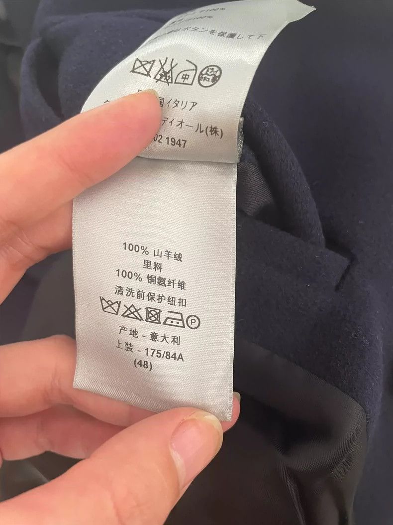 Dior Dior 100% cashmere men's medium and long suit 2502-Nextarro Size 48R - 4 Thumbnail