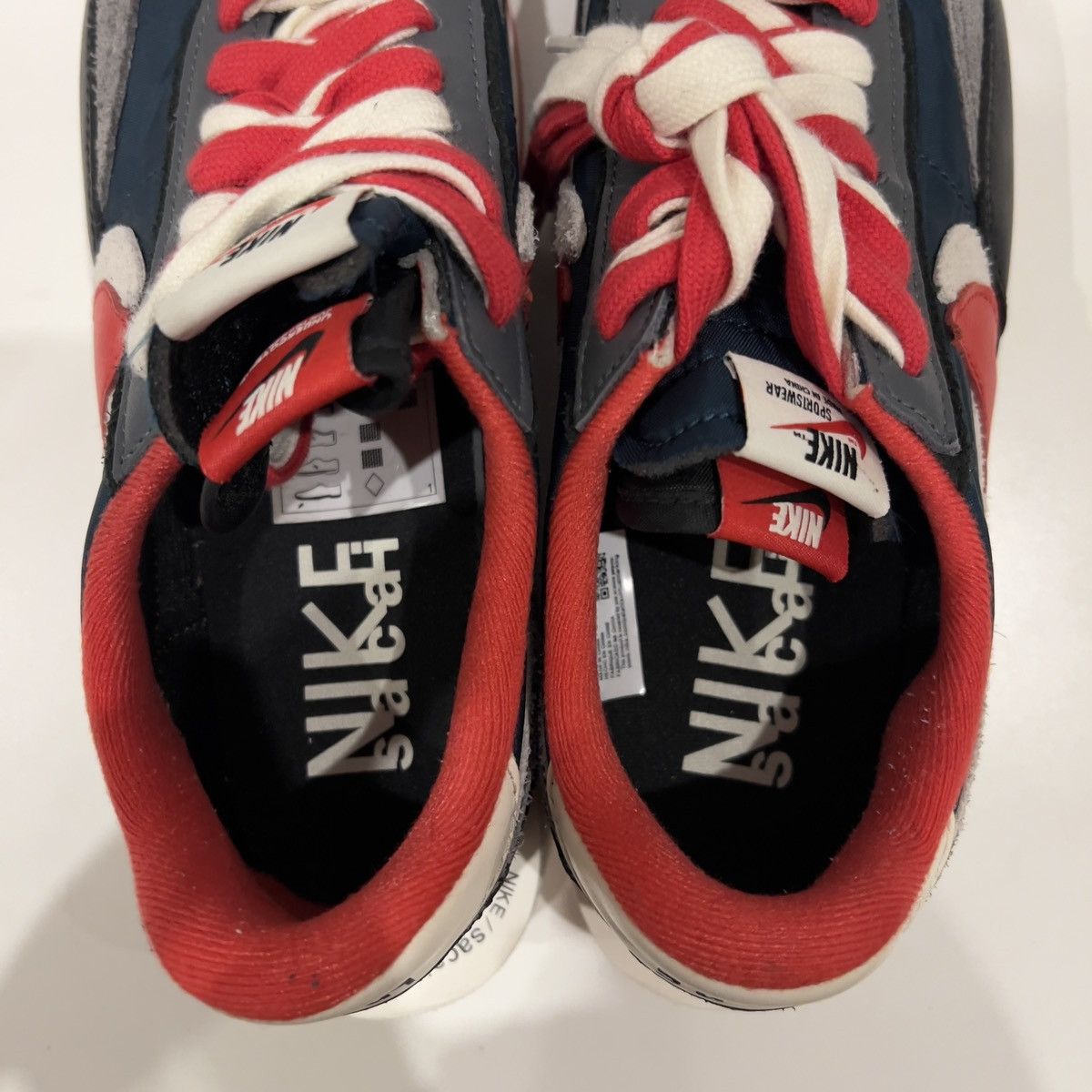 Nike Nike x Sacai x Undercover Midnight Spurce University Red Size US 8 / EU 41 - 6 Thumbnail