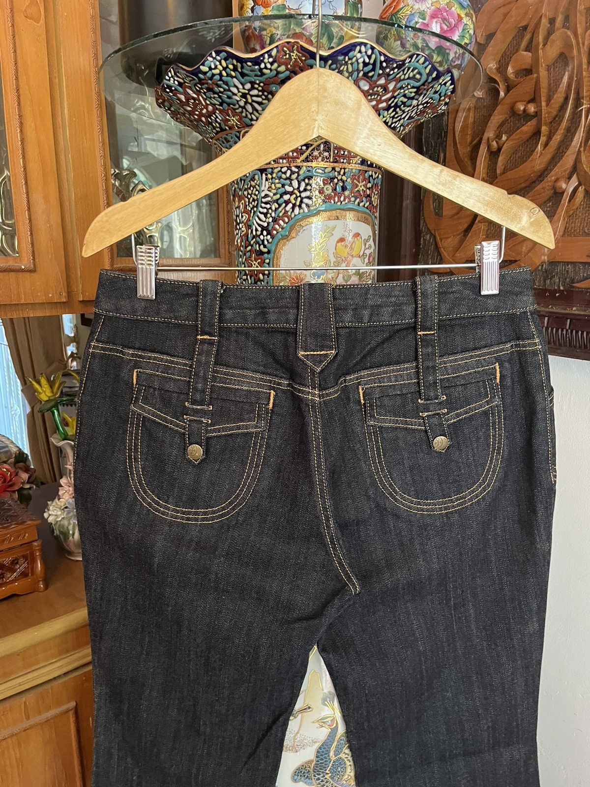 Jean Charles De Castelbajac Y2K Castelbajac Flared Jeans Size US 31 - 7 Thumbnail