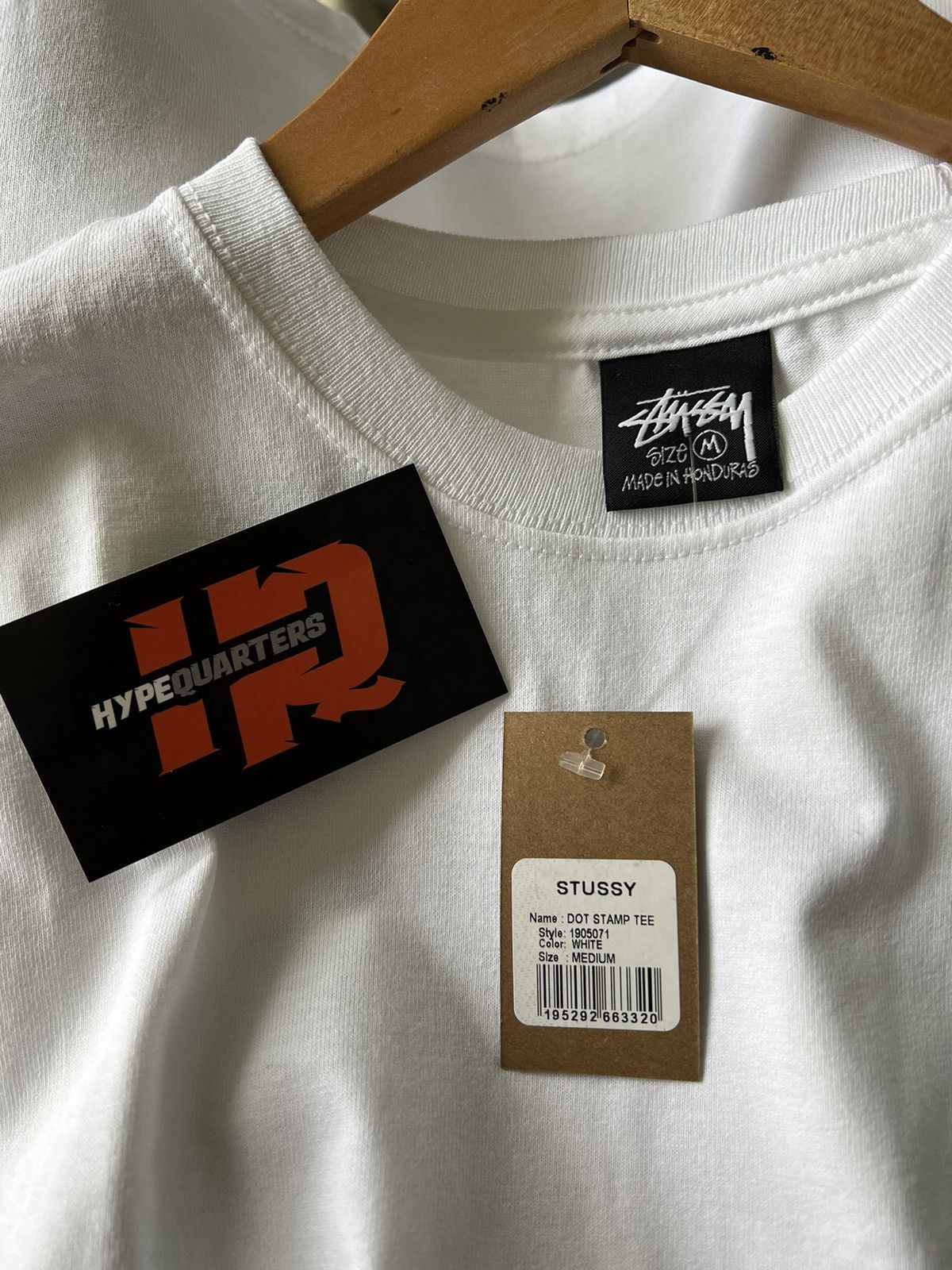 Stussy Stussy Dot T “White” Size US M / EU 48-50 / 2 - 5 Thumbnail