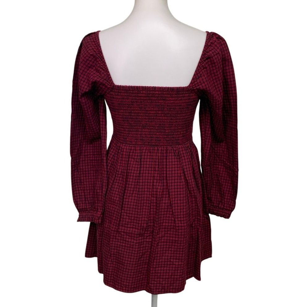 American Eagle Outfitters New American Eagle Womens Small Cotton Long Sleeve Dress Size S / US 4 / IT 40 - 4 Thumbnail