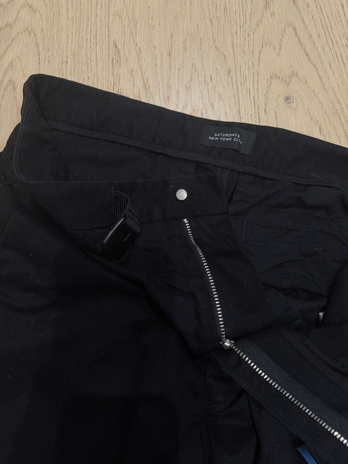 Saturdays NYC Saturdays NYC Black Casual Trouser Pant Size US 30 / EU 46 - 3 Thumbnail