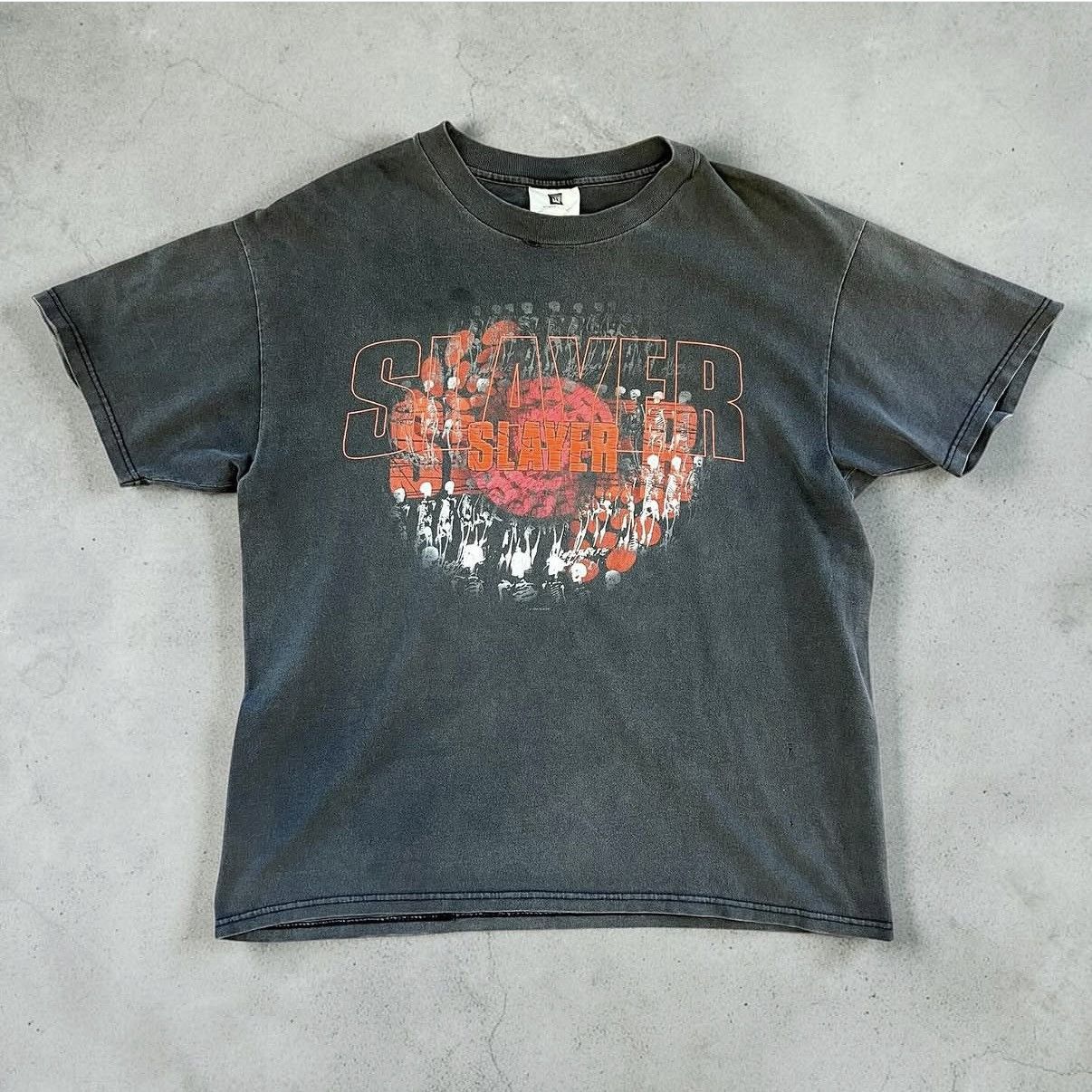 Band Tees Vintage 90s Slayer 1998 Oldschool thrash death metal tee Size US L / EU 52-54 / 3 - 1 Thumbnail