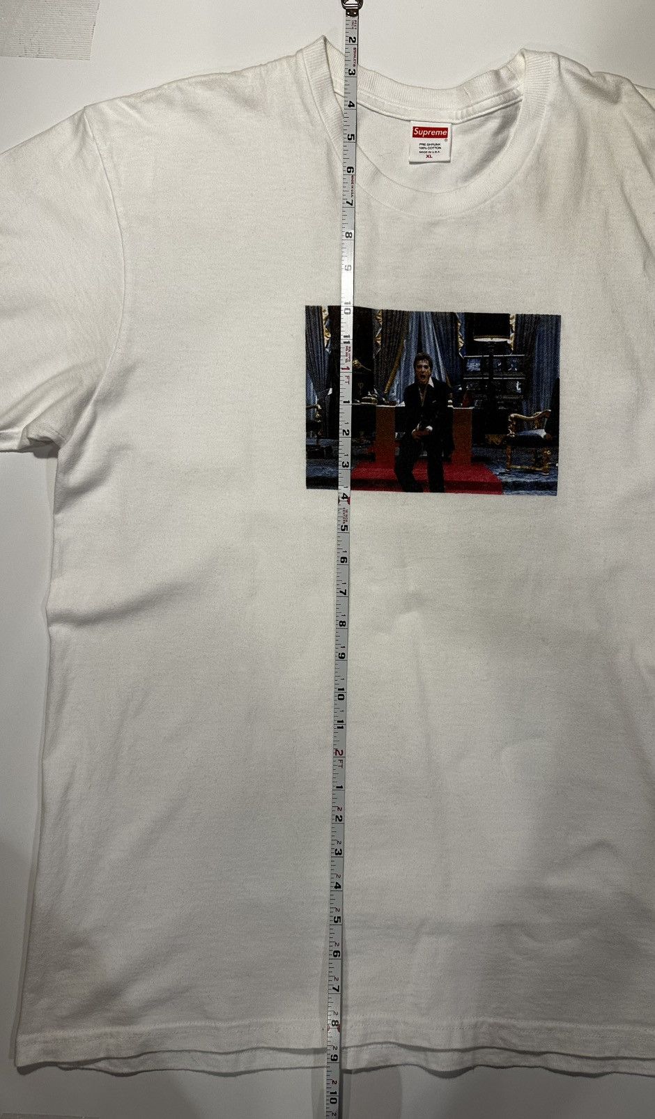 Supreme Scarface Tee Size US XL / EU 56 / 4 - 5 Thumbnail