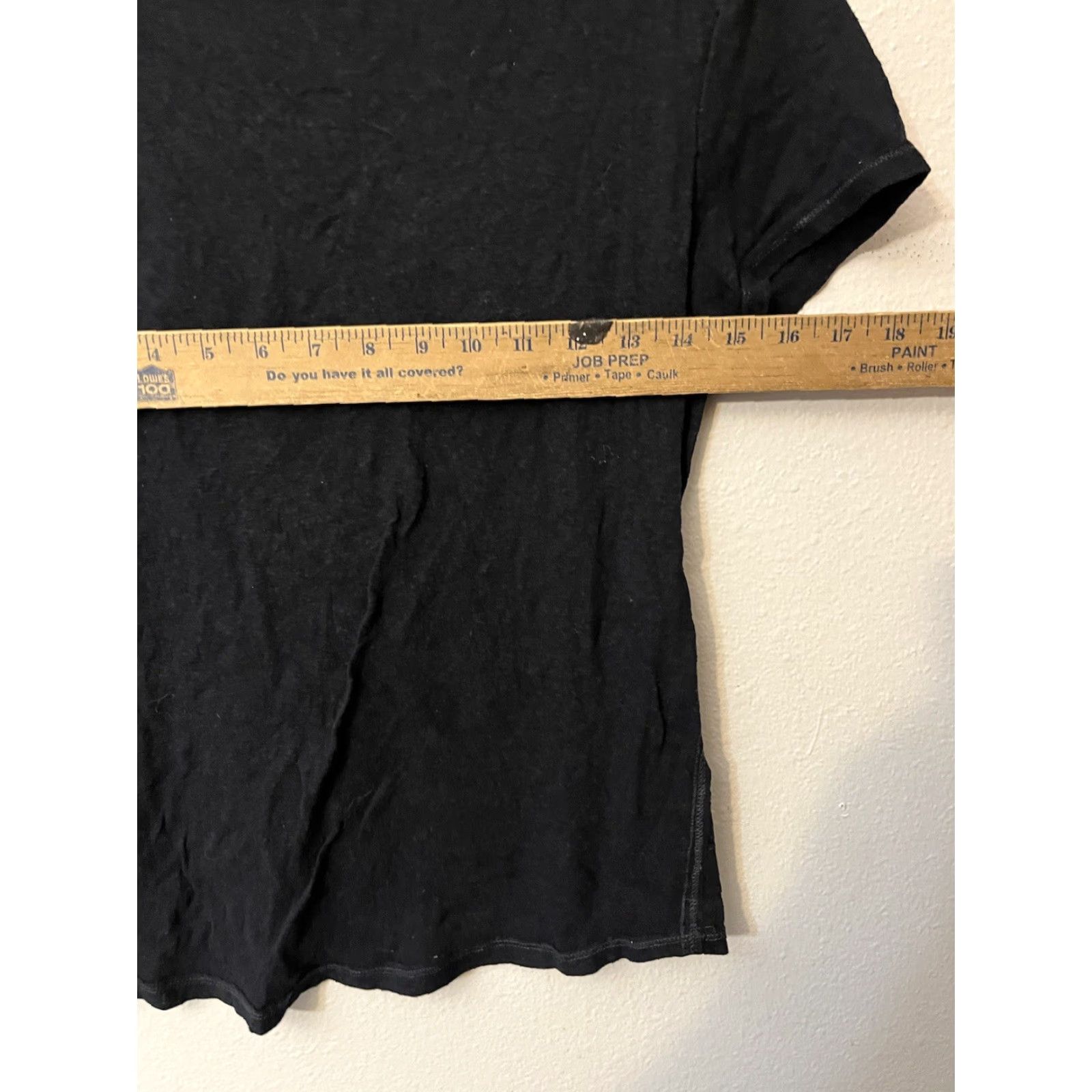 Aeropostale Womens AEROPOSTALE Embellished Tee Shirt Small Black T-Shirt Short Sleeve Cotton Blends Womens, Embellished Tee, S, Black, 90s? Size S / US 4 / IT 40 - 5 Thumbnail