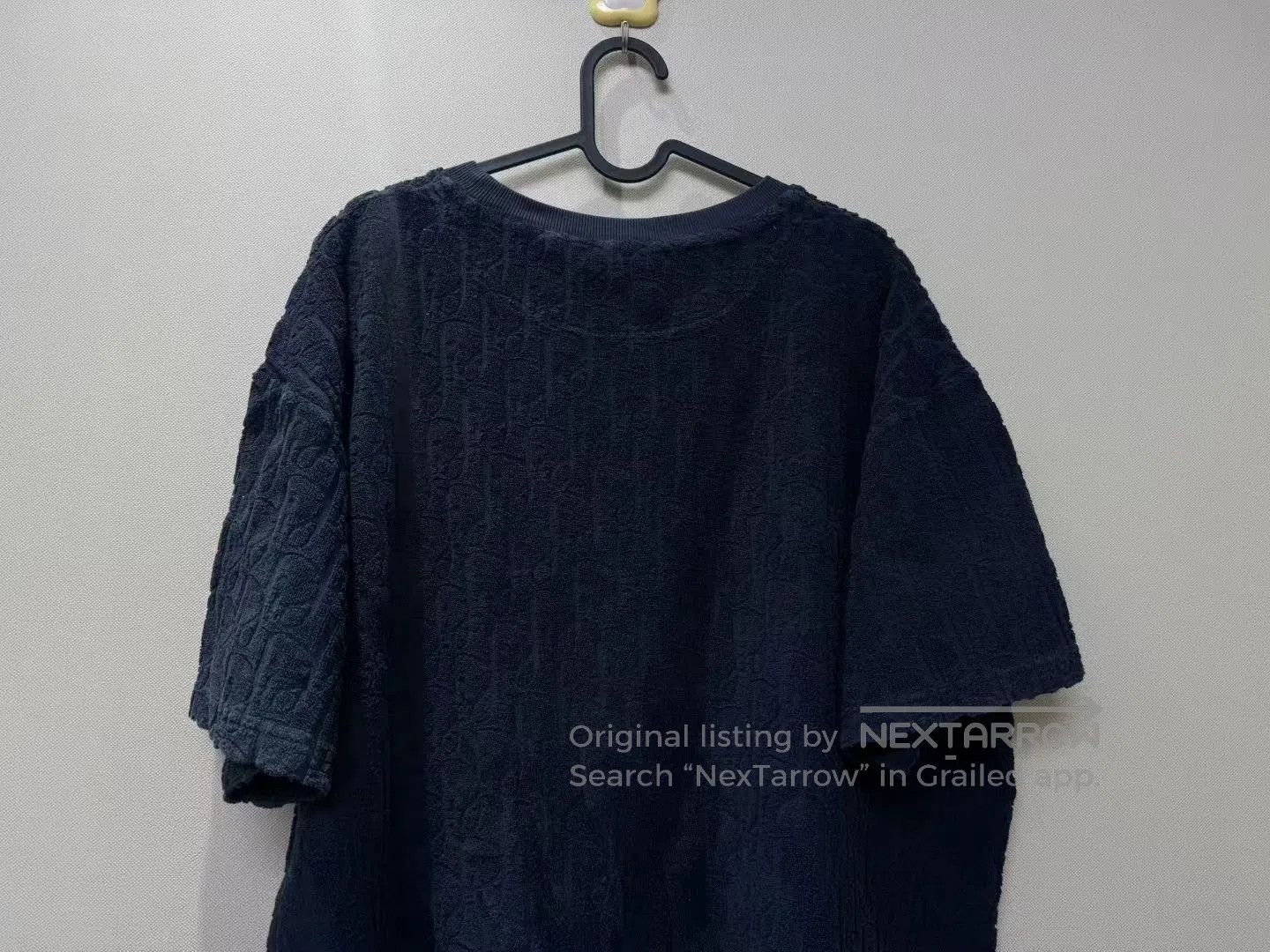 Dior DIOR Blue Logo Towel Short Sleeve. Size US XXL / EU 58 / 5 - 5 Thumbnail