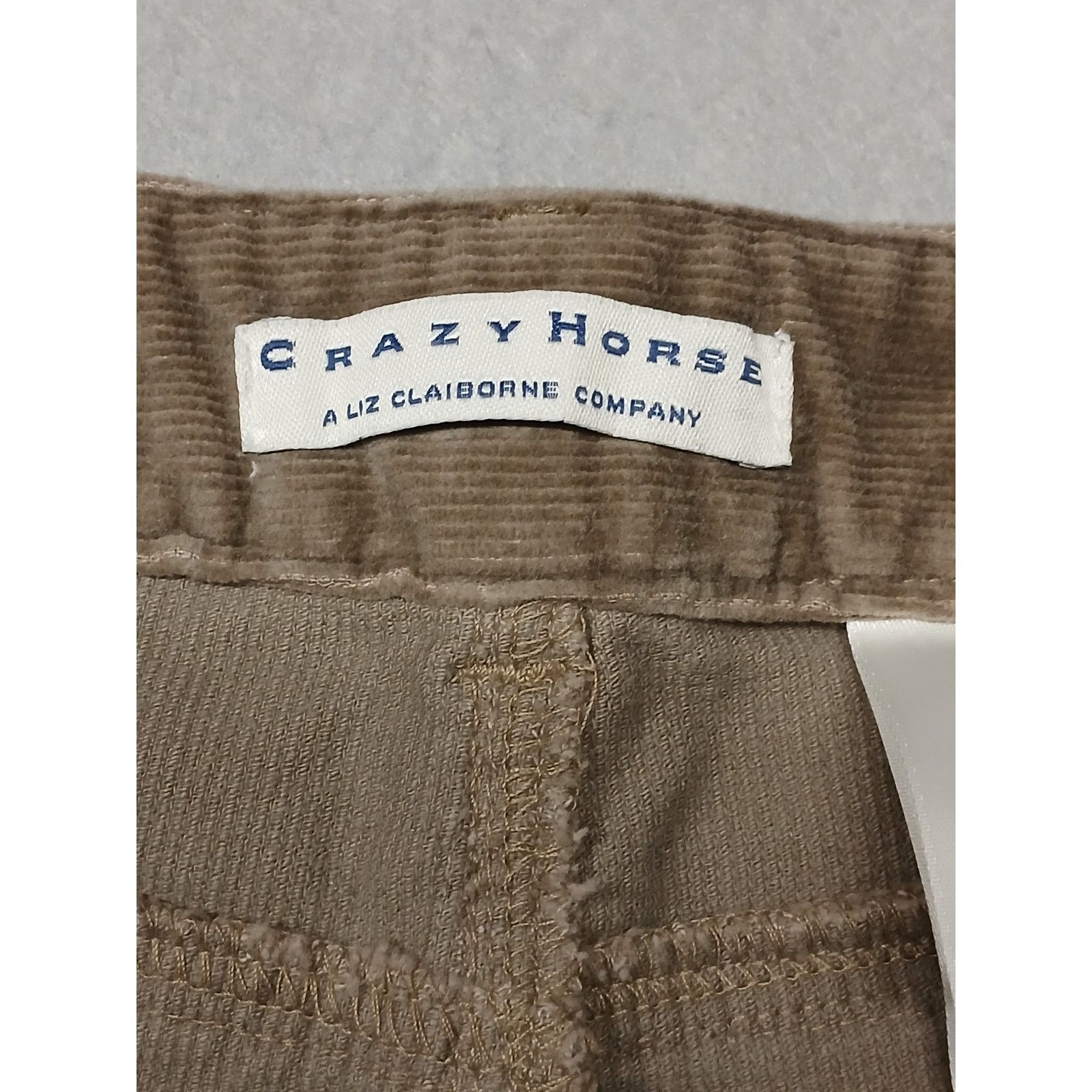Other Crazy Horse (8) Vintage Brown Corduroy Relaxed Boot Cut Pant Size 30" / US 8 / IT 44 - 7 Thumbnail