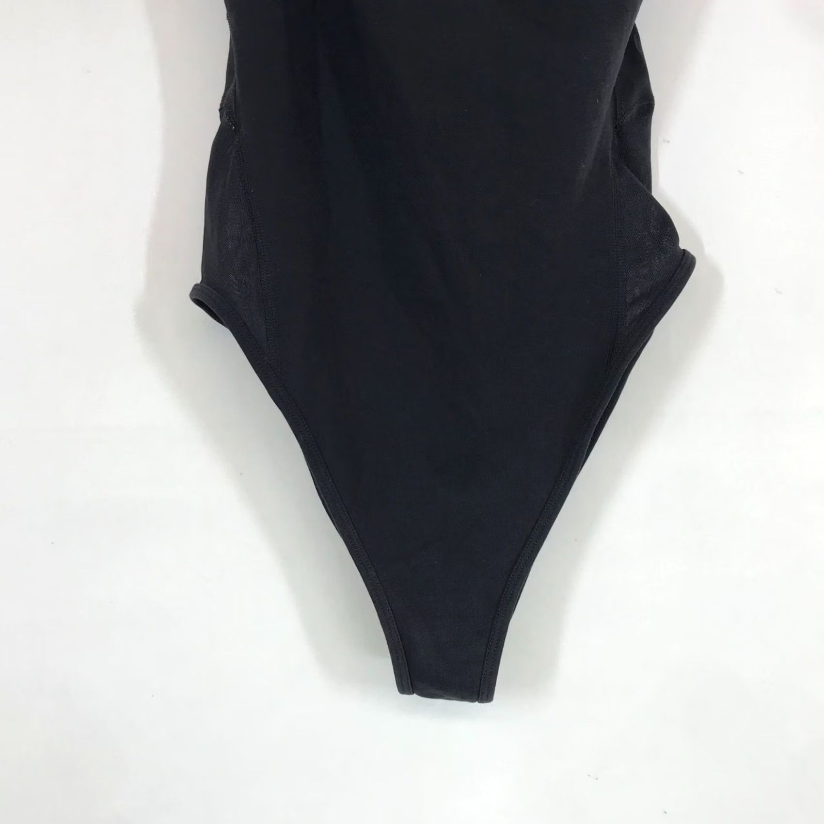 Nike Nike Women's XS Black Dri-Fit One Shoulder Cotton Blend Yoga Bodysuit AR6409 Size XS / US 0-2 / IT 36-38 - 3 Thumbnail