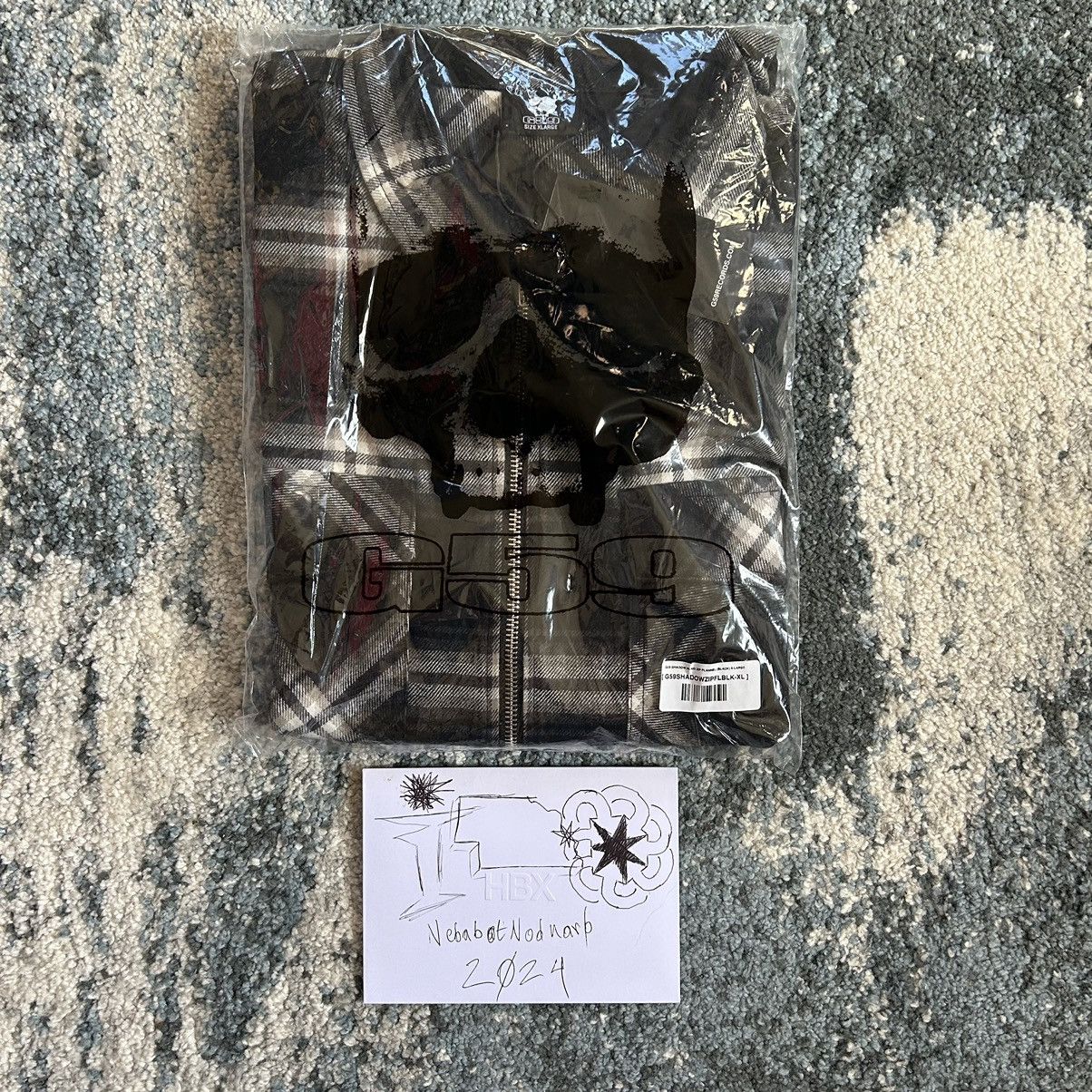 Fuck The Population × G59 Records G*59 SHADOW PLAiD ZiP-UP FLANNEL Size US XL / EU 56 / 4 - 3 Thumbnail