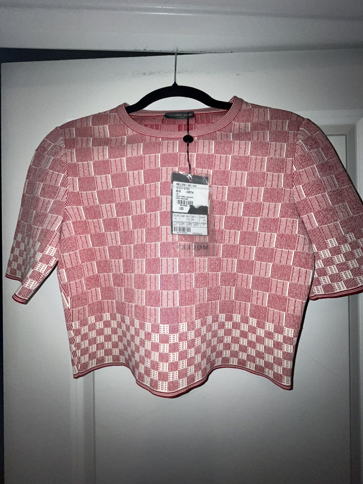 Alexander McQueen Alexander Mcqueen Crop Top Size L / US 10 / IT 46 - 1 Thumbnail